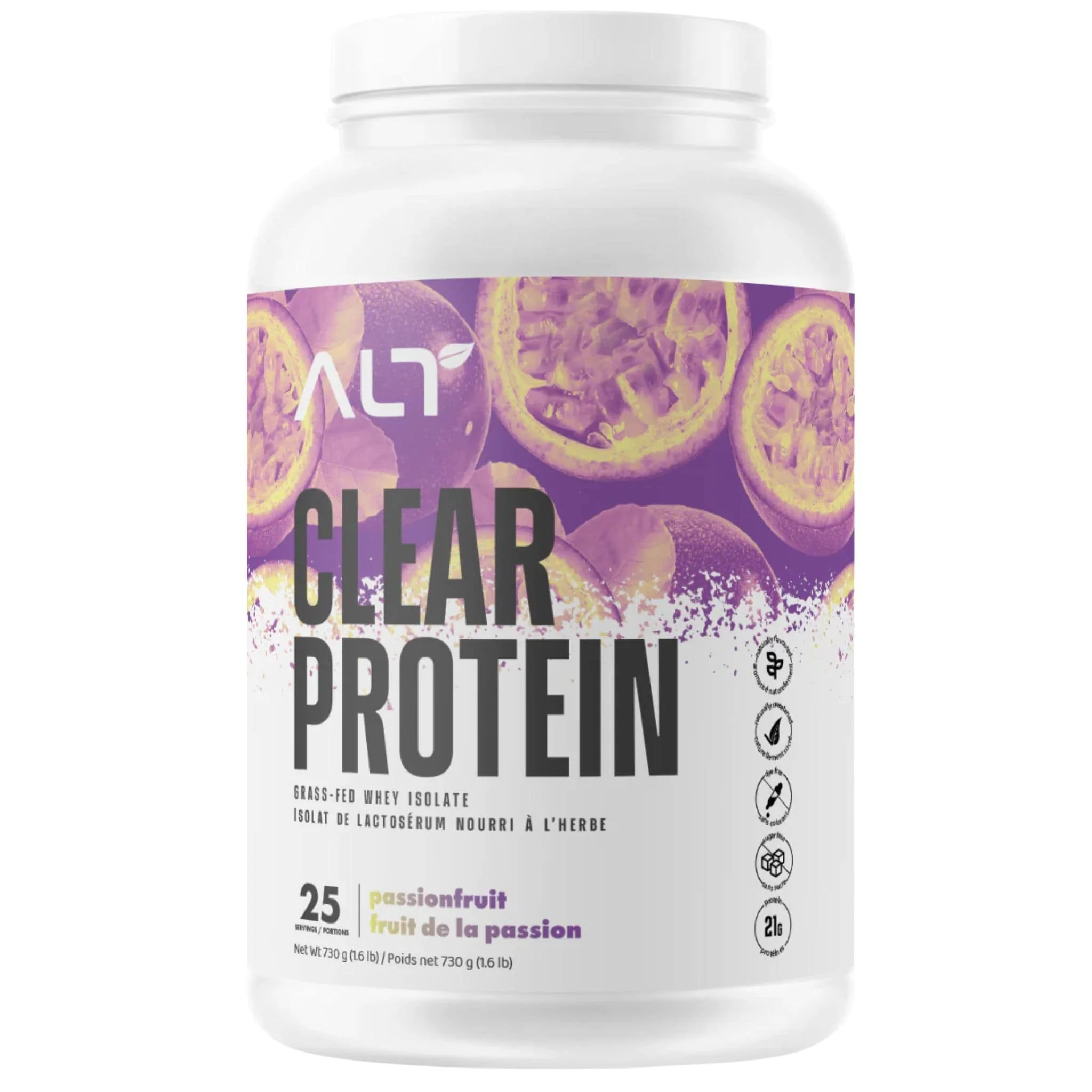 ALT Clear Protein, Grass-Fed Whey Isolate Powder, 25 Servings, 730g - Image 12
