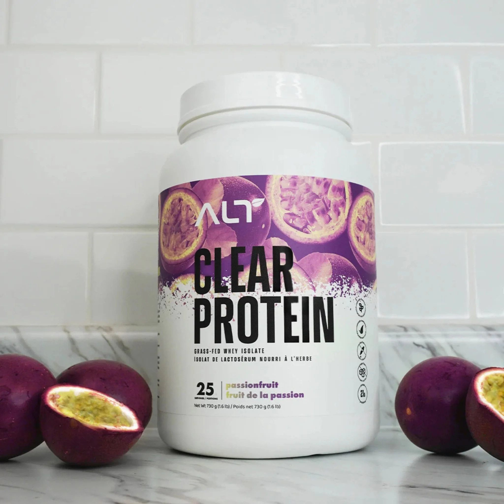 ALT Clear Protein, Grass-Fed Whey Isolate Powder, 25 Servings, 730g - Image 14