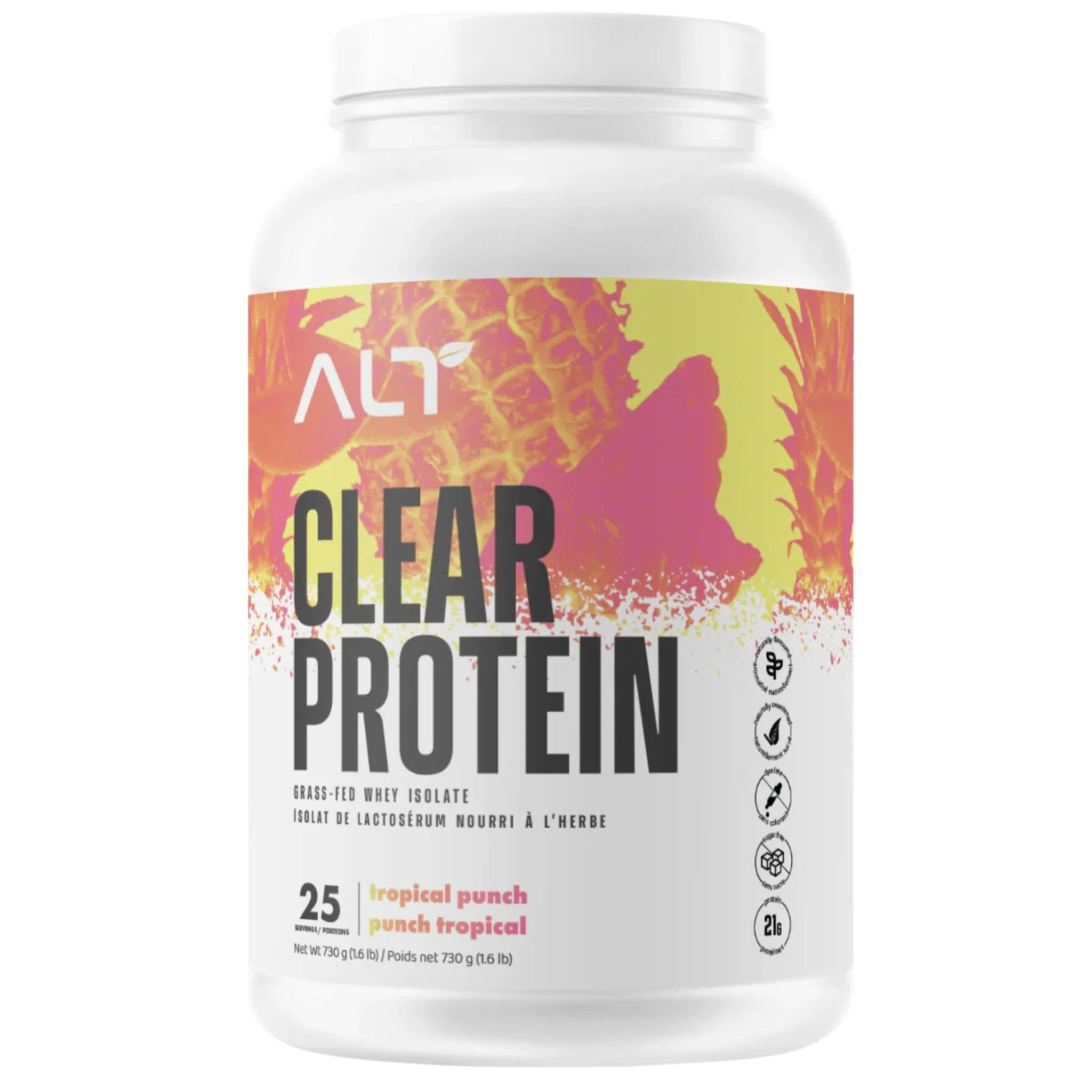 ALT Clear Protein, Grass-Fed Whey Isolate Powder, 25 Servings, 730g - Image 18