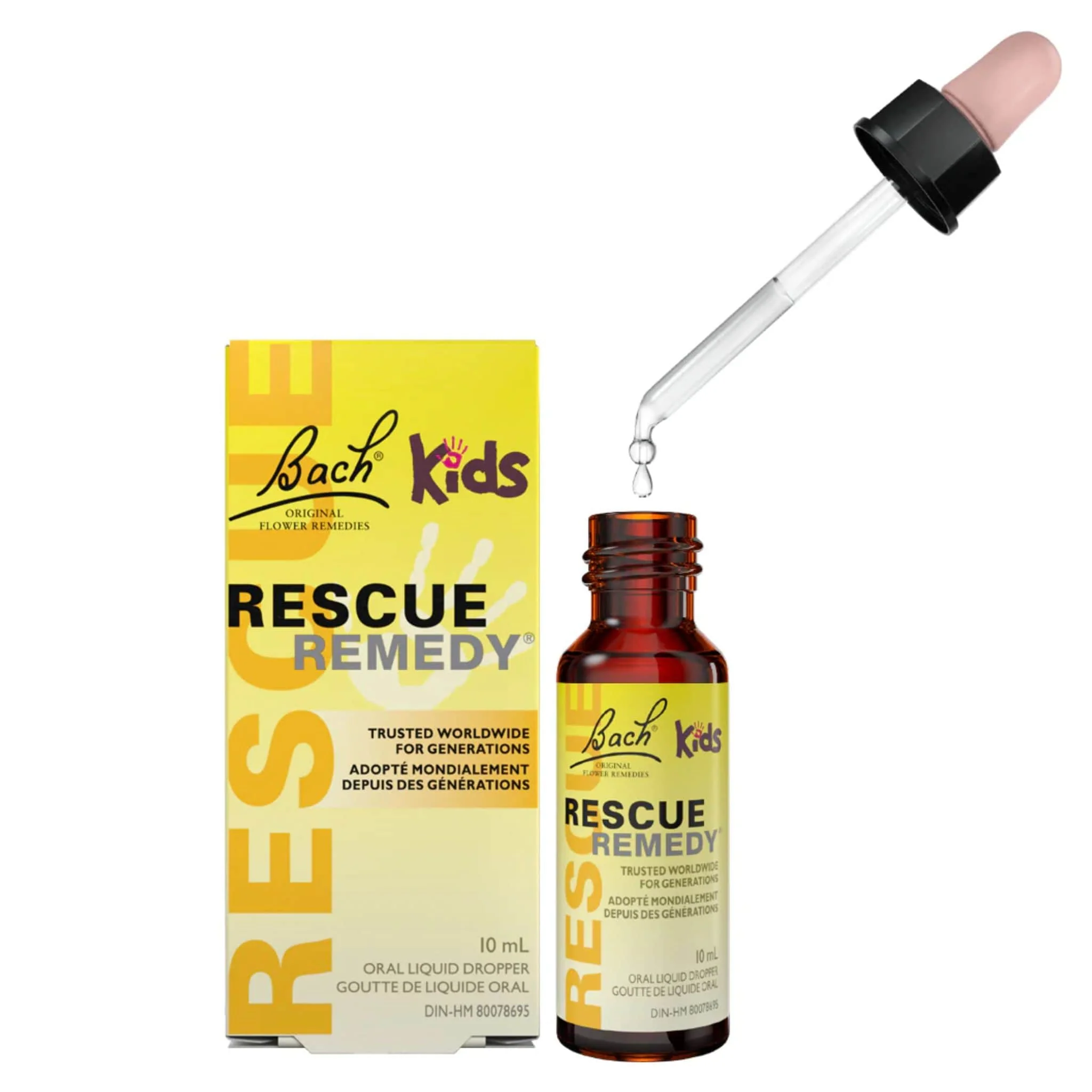 Bach Rescue Remedy For Kids, Alcohol-Free, Child-Safe Formula, 10ml - Image 2