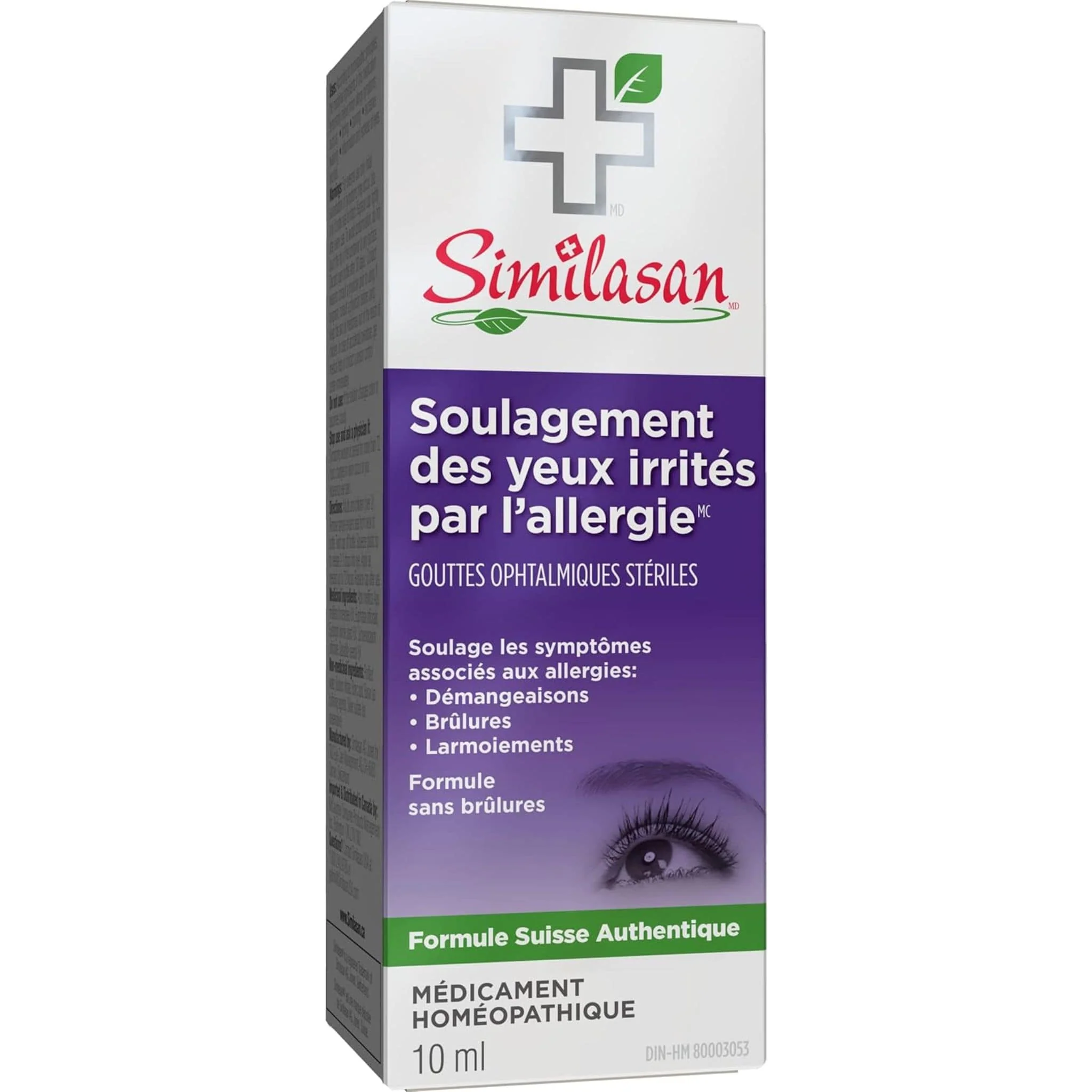 Similasan Allergy Eye Relief, Sterile Liquid Eye Drops, Sting-free Homeopathic Formula for Itching, Burning, Watering, Seasonal Allergy Symptoms, 10ml - Image 4