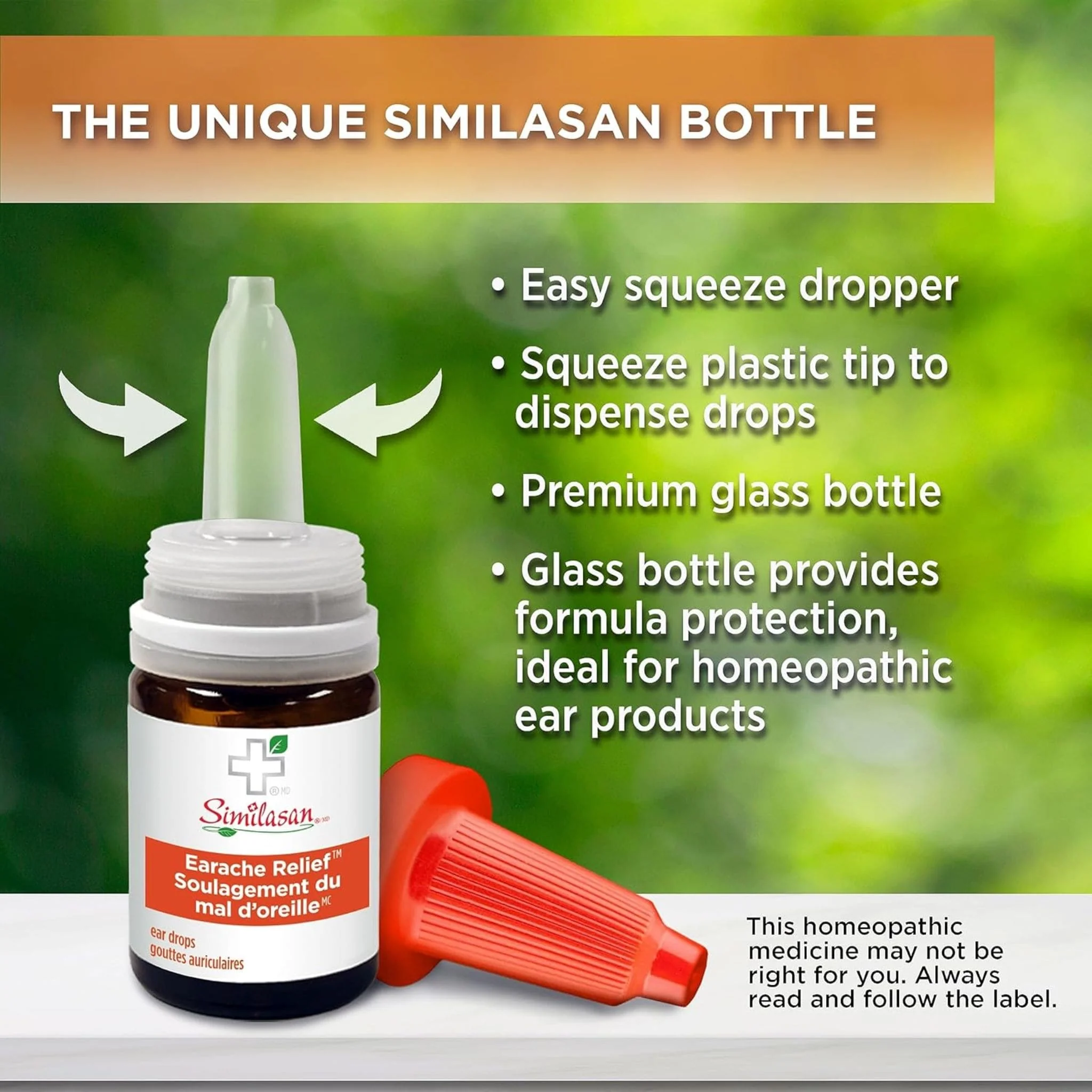 Similasan Earache Relief Liquid Ear Drops, Natural Homeopathic Remedy for Ear Pain Relief Caused by Drafts, Colds, Flu, or Swimmer's Ear, 10ml - Image 6