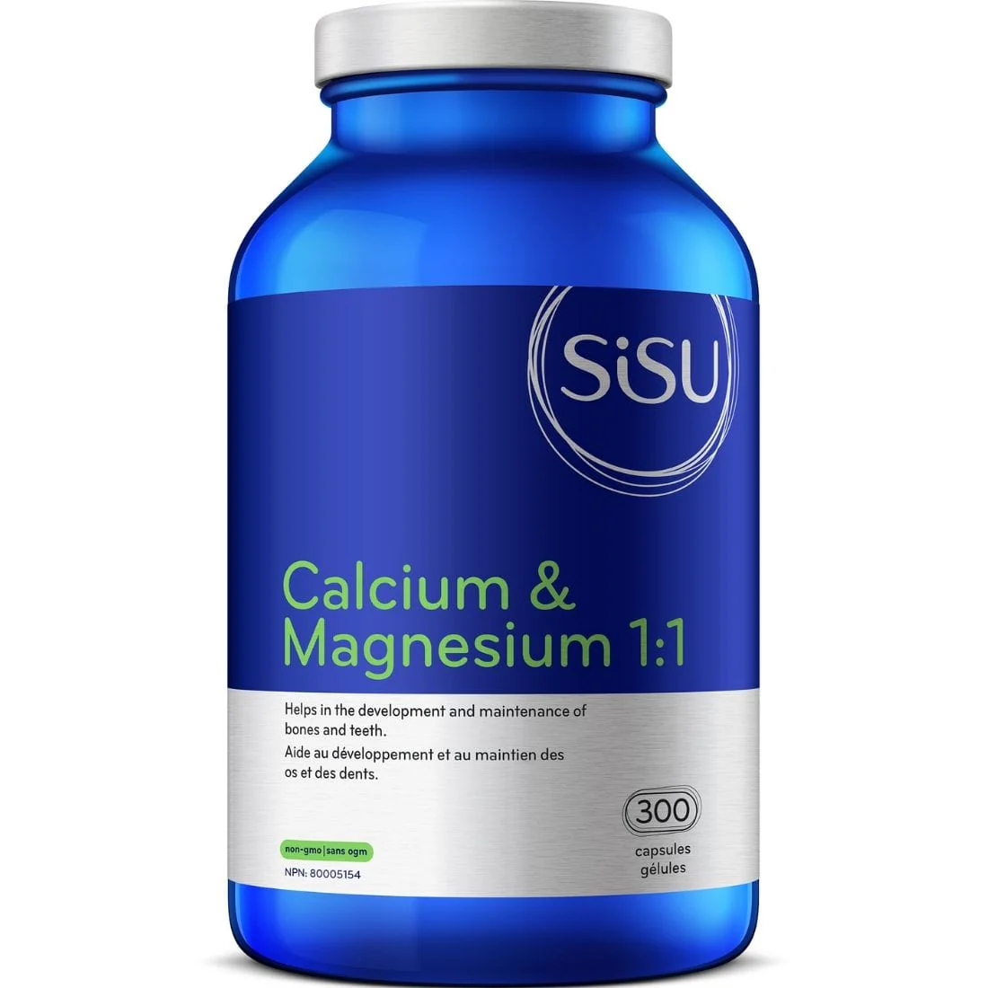 SISU Calcium & Magnesium 1:1 with Vitamin D, Capsules - Image 4