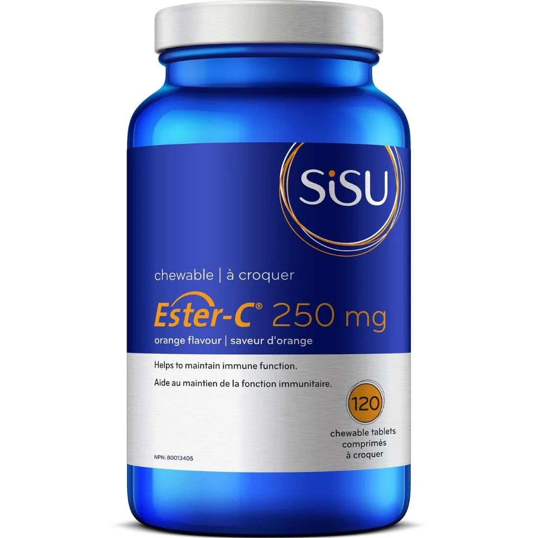 SISU Ester-C 250mg Chewable Vitamin C 250mg, Delicious Flavours, 120 Chewable Tablets - Image 3
