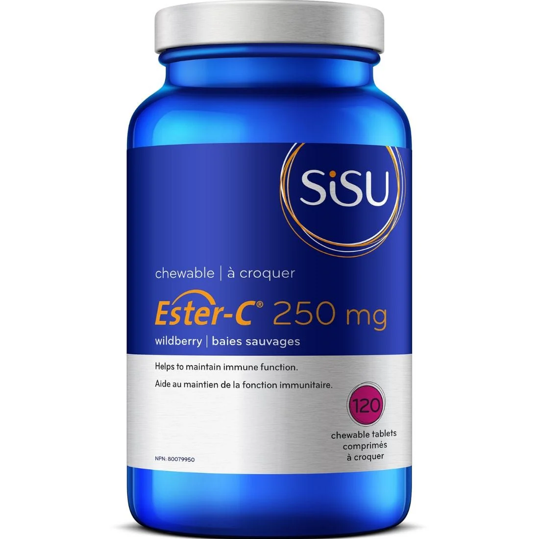 SISU Ester-C 250mg Chewable Vitamin C 250mg, Delicious Flavours, 120 Chewable Tablets - Image 4