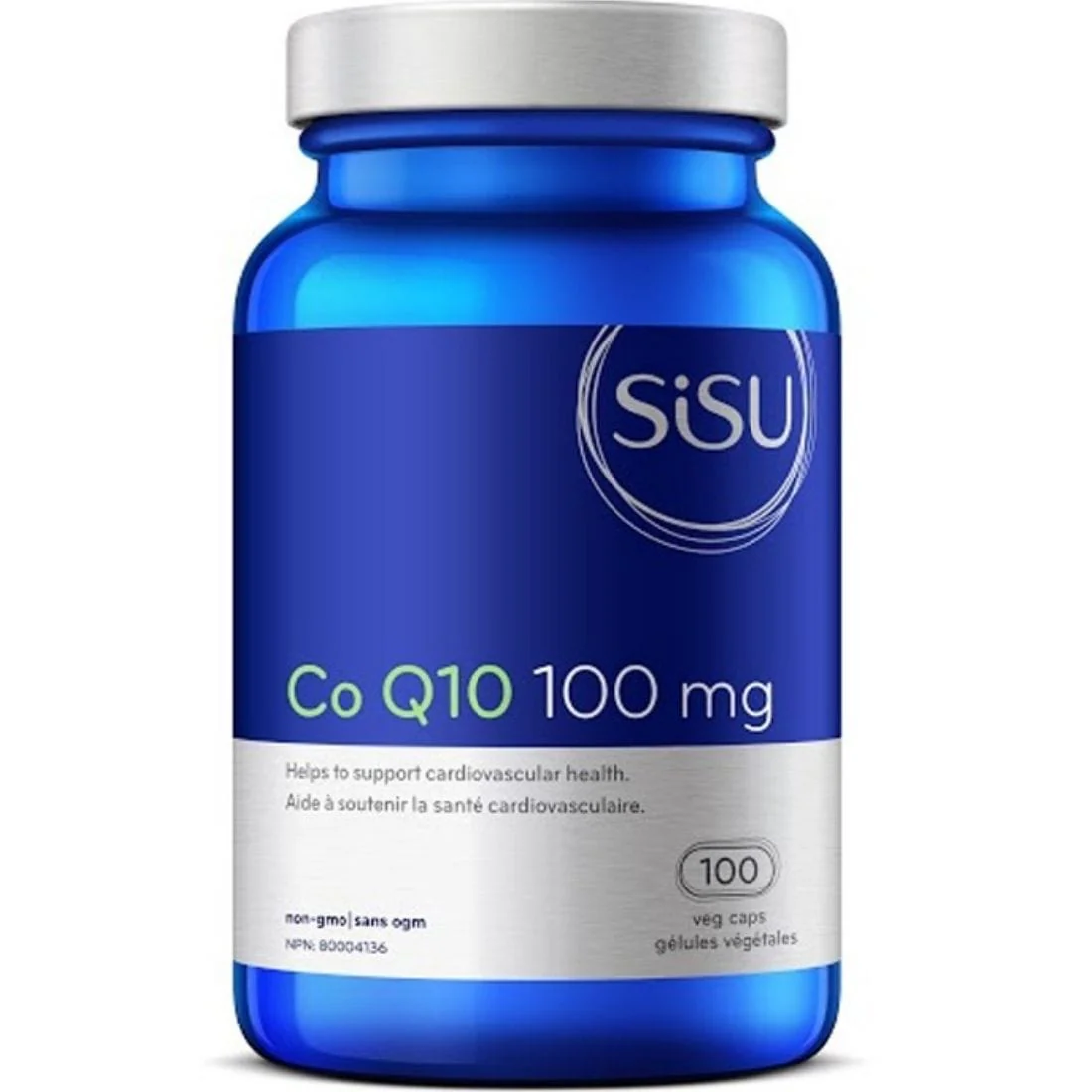 SISU Co Q10 100mg, 100 Vegetable Capsules