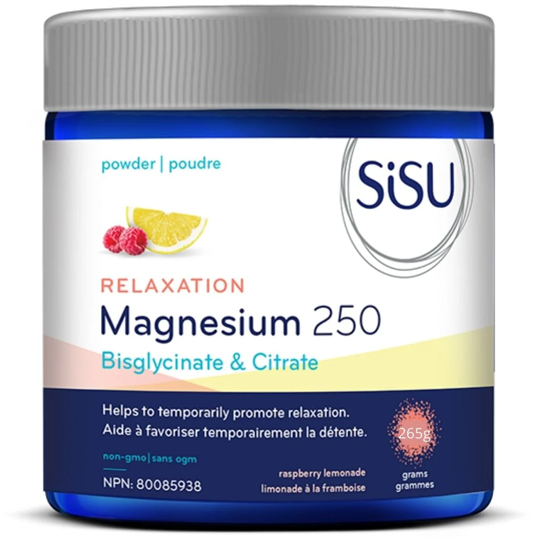 SISU Magnesium Powder 250mg Relaxation Blend (bisglycinate and citrate) with Theanine and GABA - Image 6
