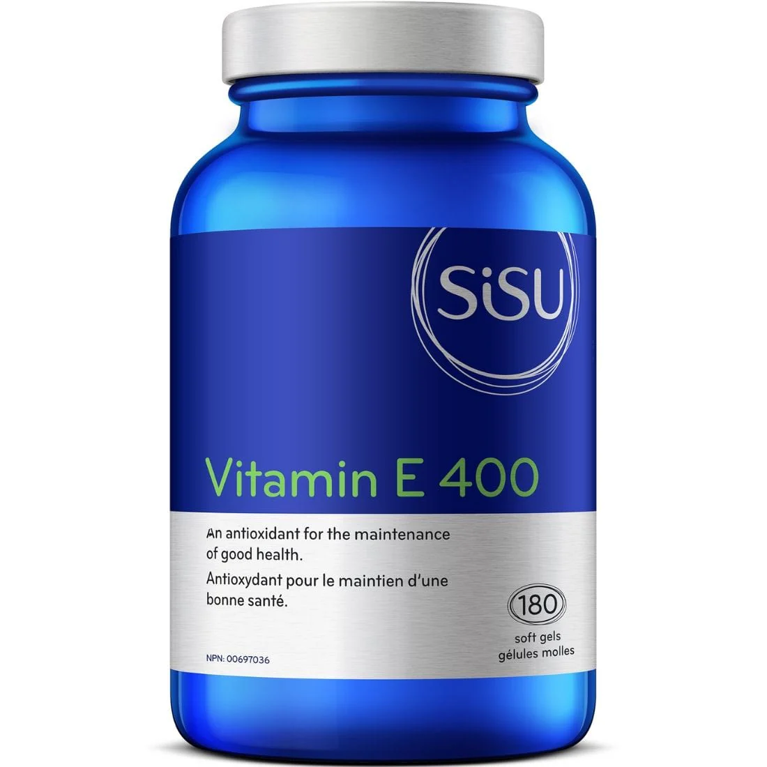 SISU Vitamin E 400IU Softgels, 180 Softgels - Image 3
