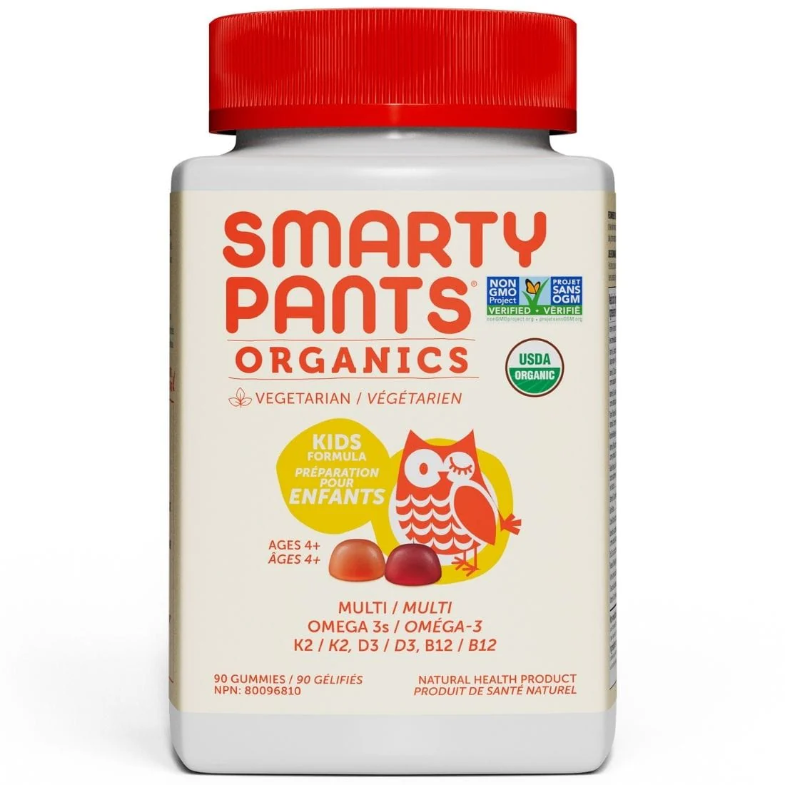 SmartyPants Organic Kids Formula Multivitamin Gummies - Image 2