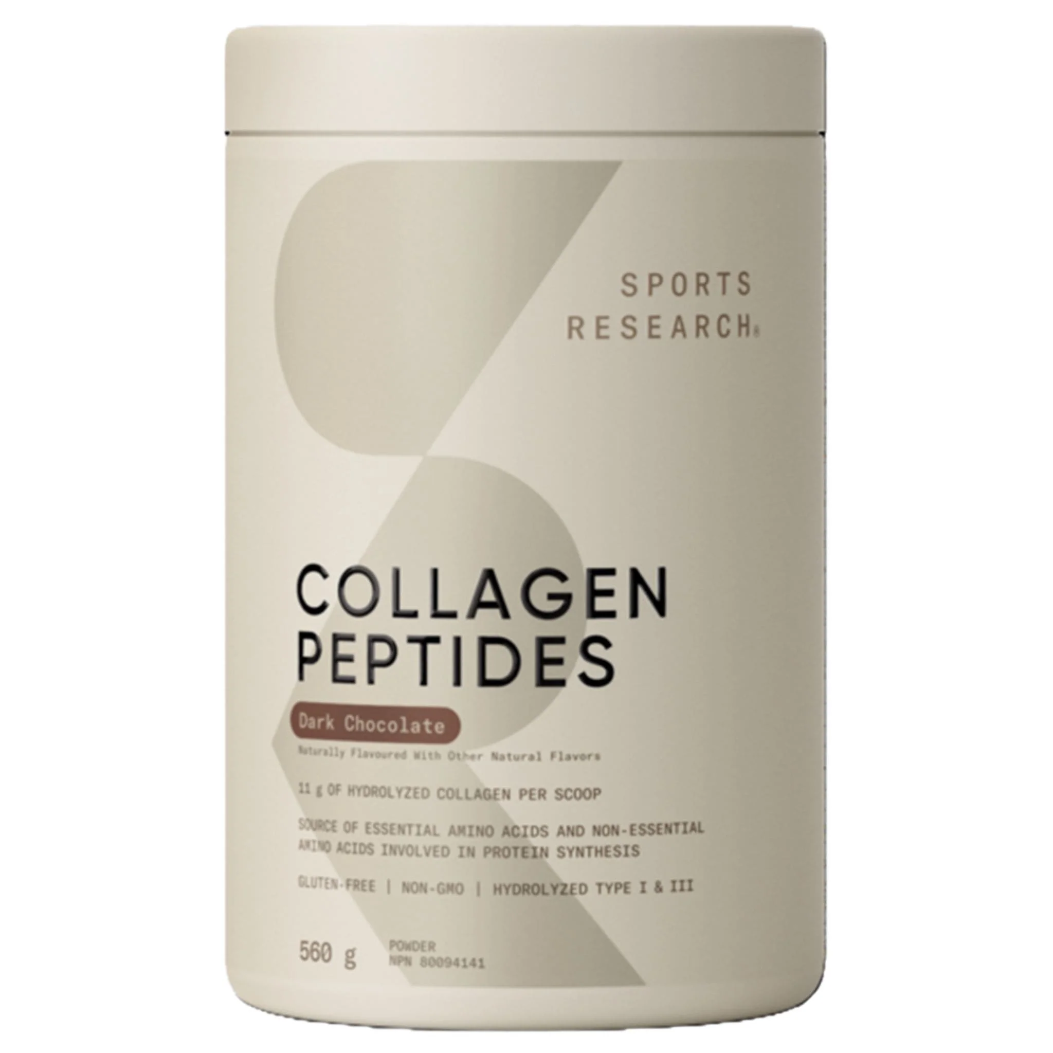 Sports Research Collagen Peptides Powder, 11g per Scoop, Hydrolyzed Type I & III, Supports Healthy Skin, Hair, Nails, and Joints, 227g - Image 5