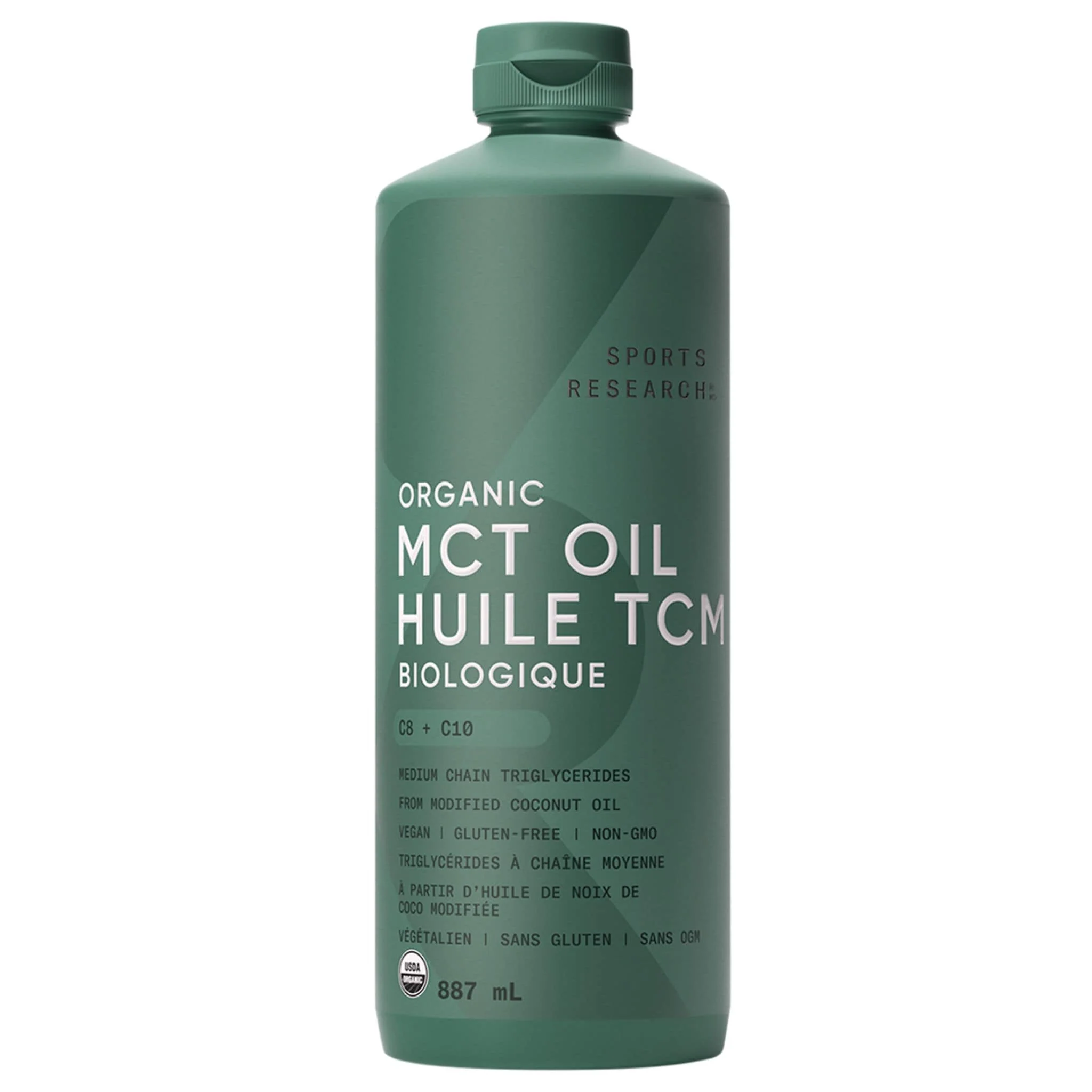 Sports Research Organic MCT Oil, Liquid, Pure Coconut-Derived Energy for Keto and Low-Carb Lifestyles 414ml-887ml - Image 11