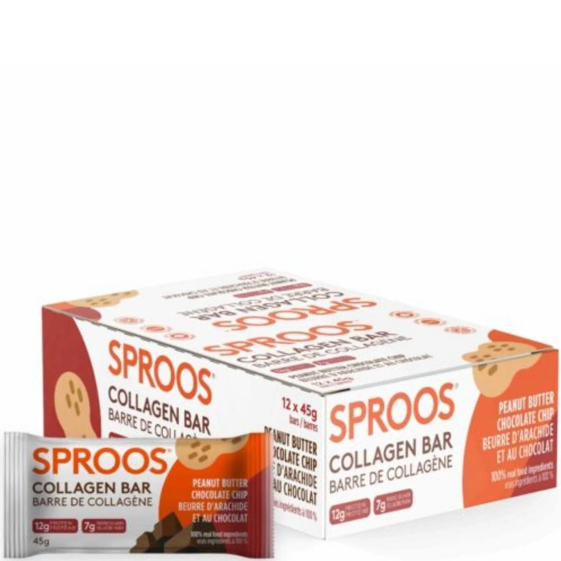 Sproos Collagen Bars 12 x 45g - Image 5