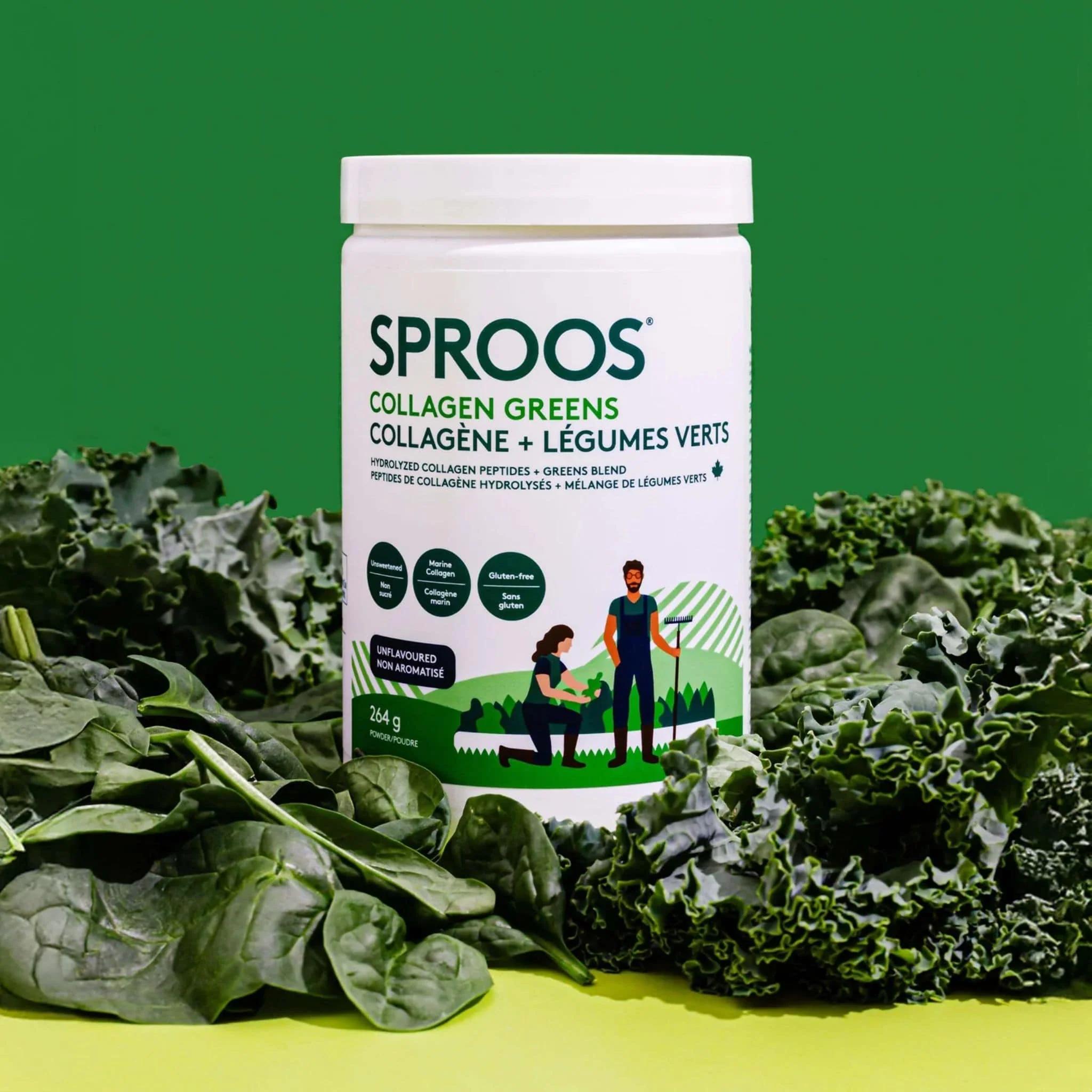 Sproos Collagen Greens, 264g - Image 6