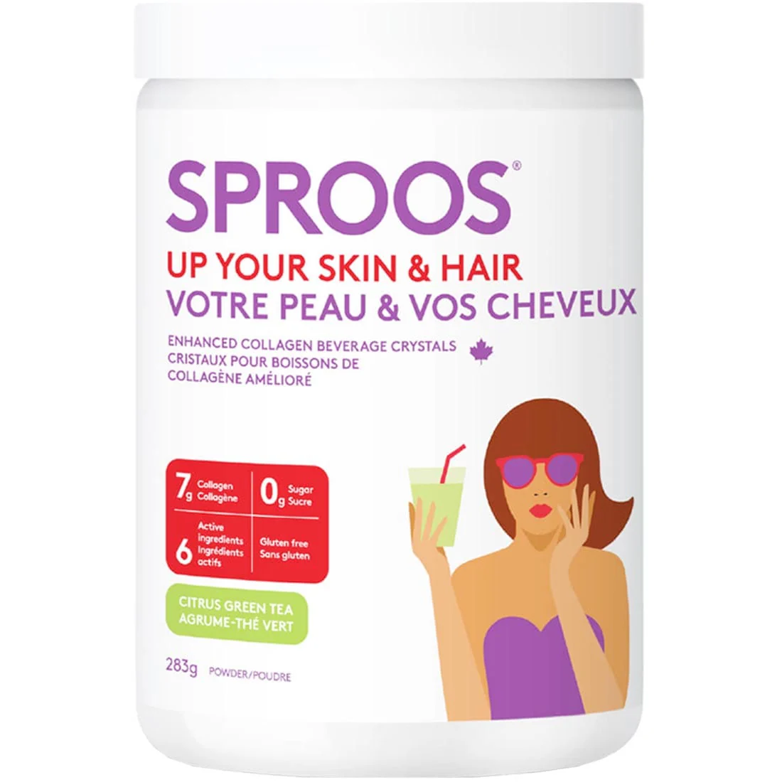 Sproos Up Your Skin & Hair, Marine Collagen Powder For Enhanced Skin and Hair Health - Image 4