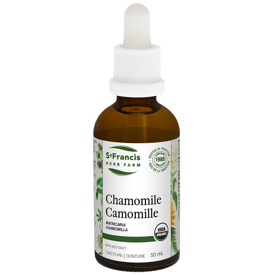 St. Francis Chamomile Liquid Supplement - Image 2