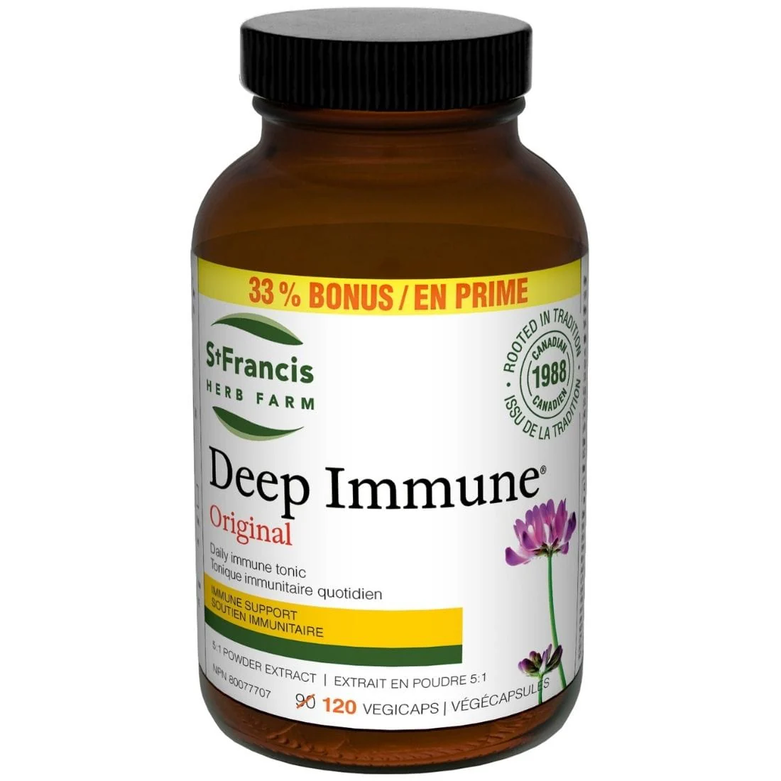 St. Francis Deep Immune Capsules, 5:1 Extract - Image 3