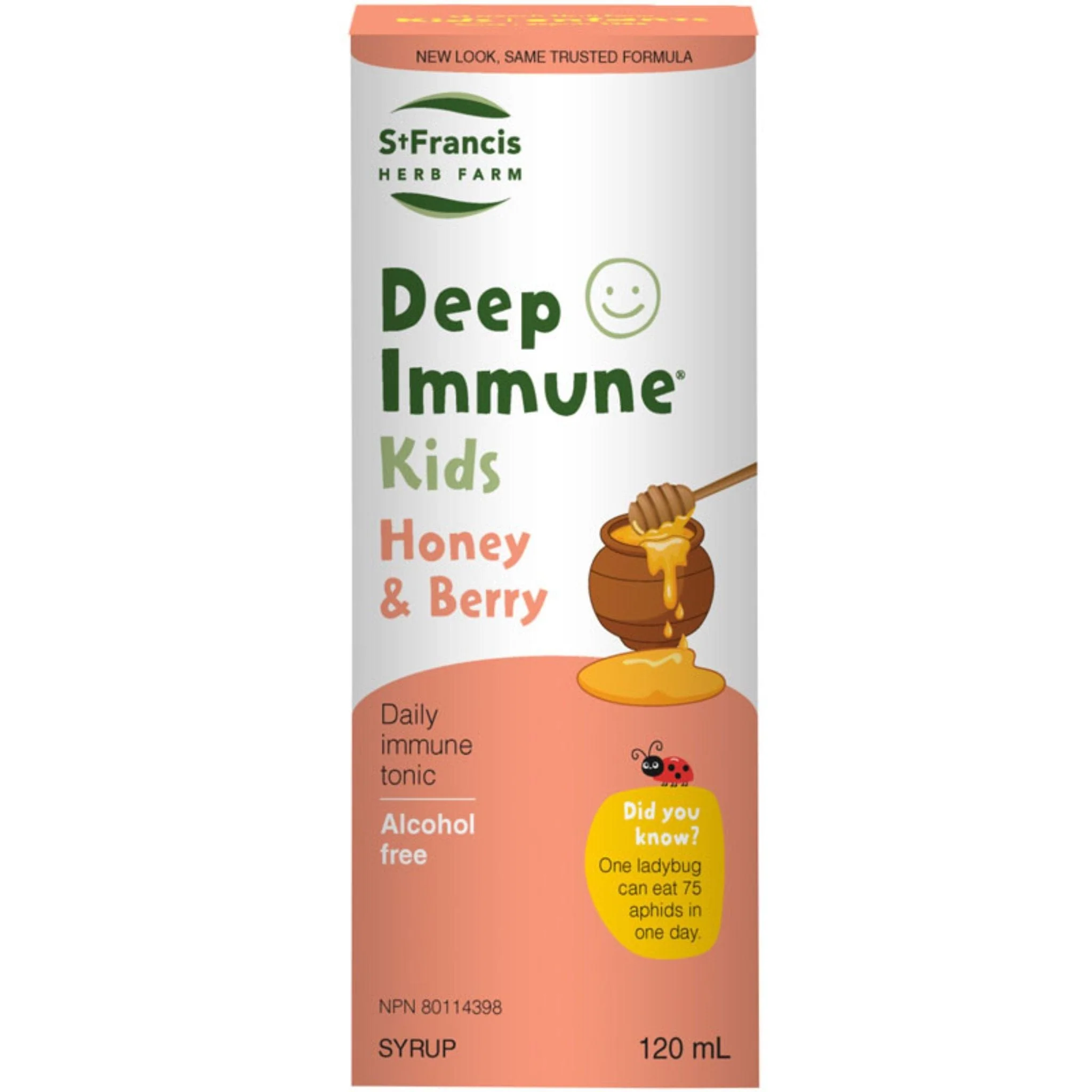 St. Francis Deep Immune For Kids Honey & Berry, 120ml