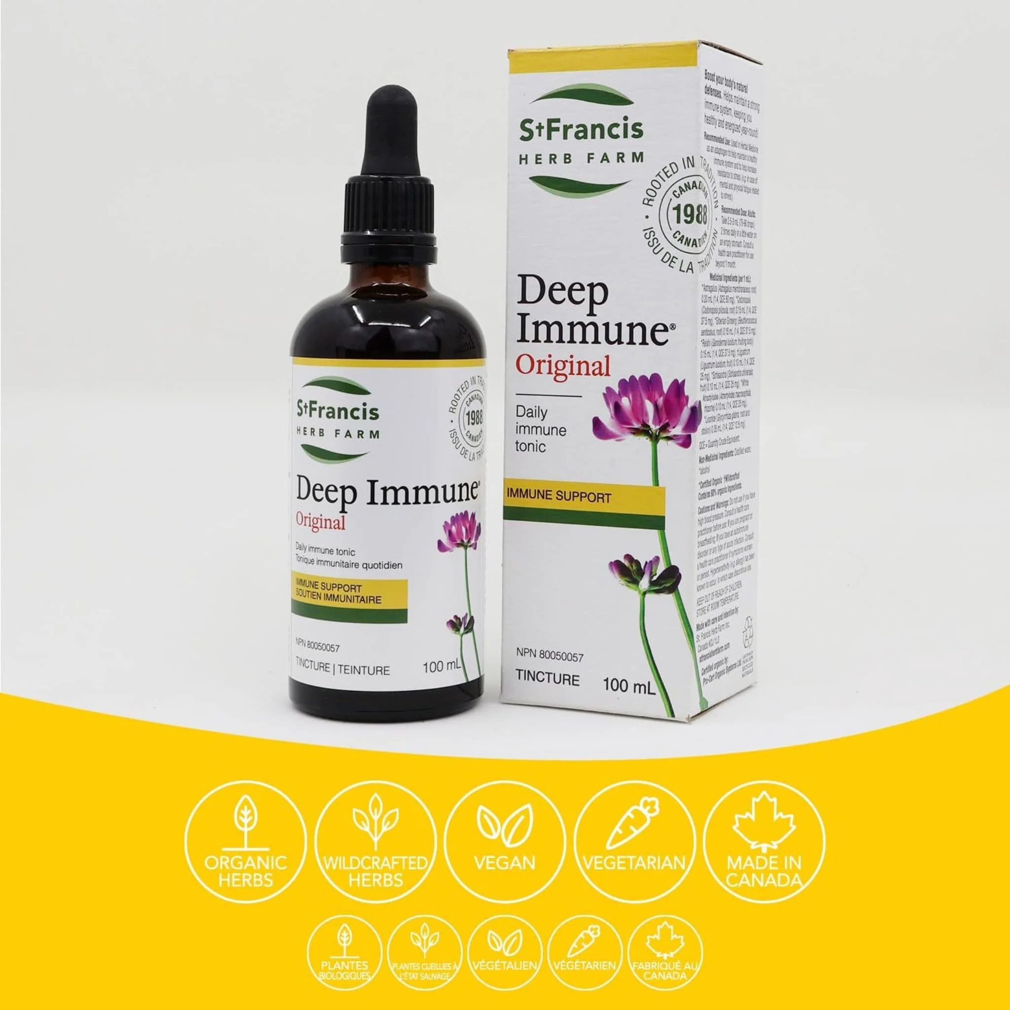 St. Francis Deep Immune Original, Antiviral Immune and Stress Tonic Liquid - Image 7