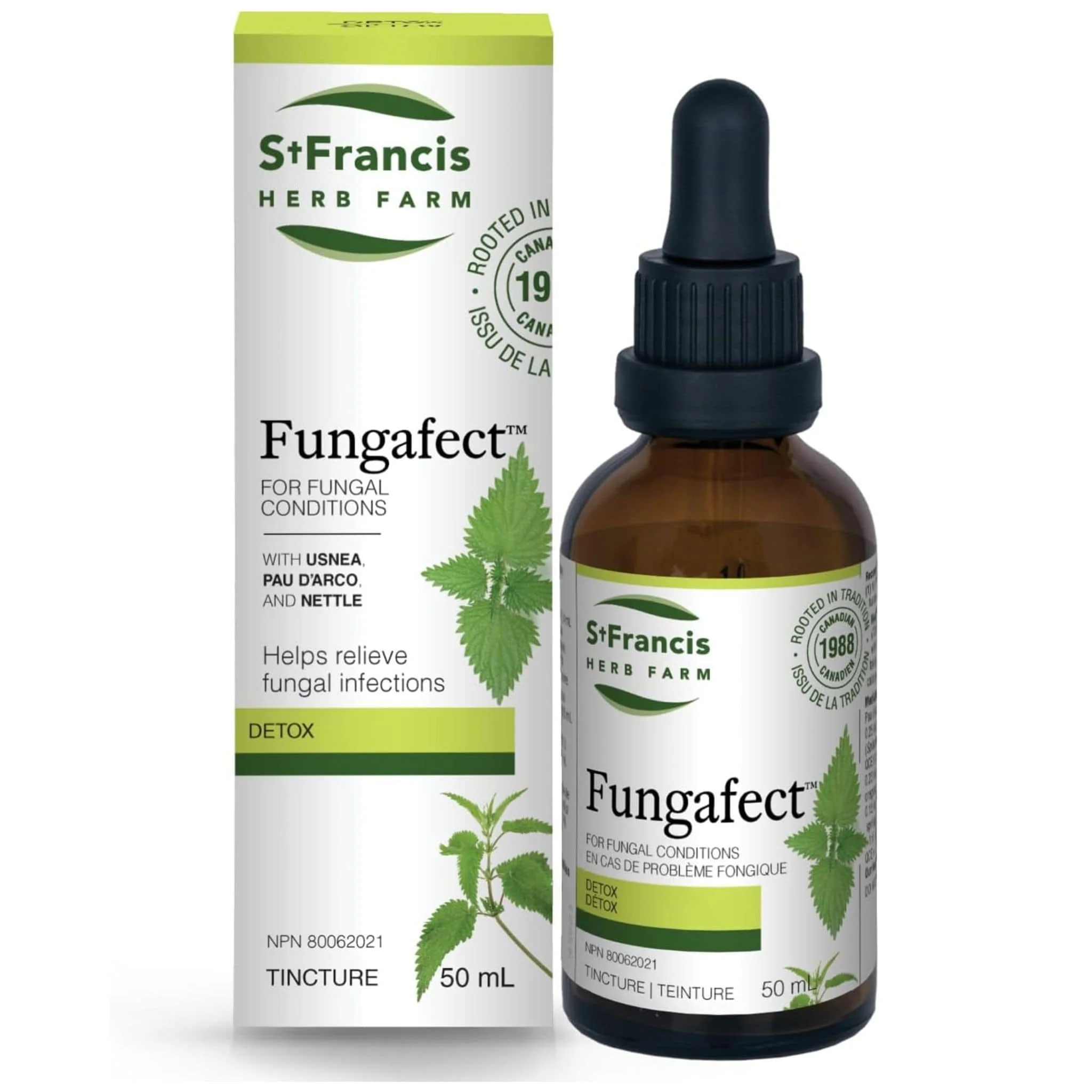 St.Francis Fungafect, Treats and Prevents Fungal Infections, 50ml - Image 2