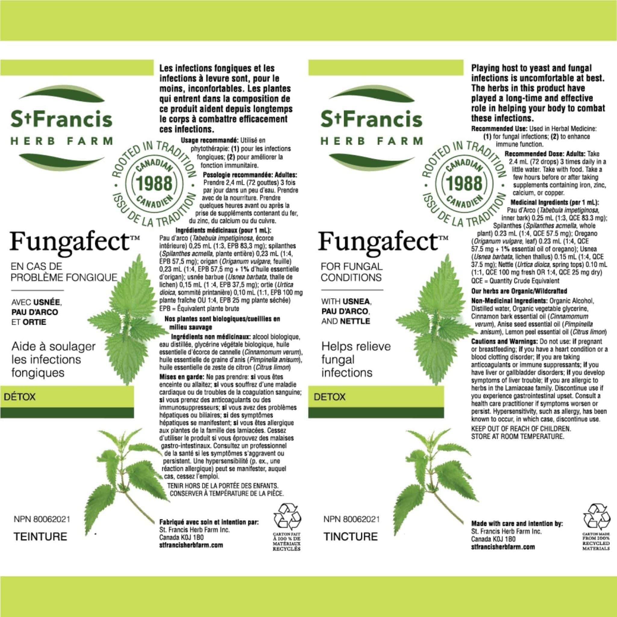 St.Francis Fungafect, Treats and Prevents Fungal Infections, 50ml - Image 3