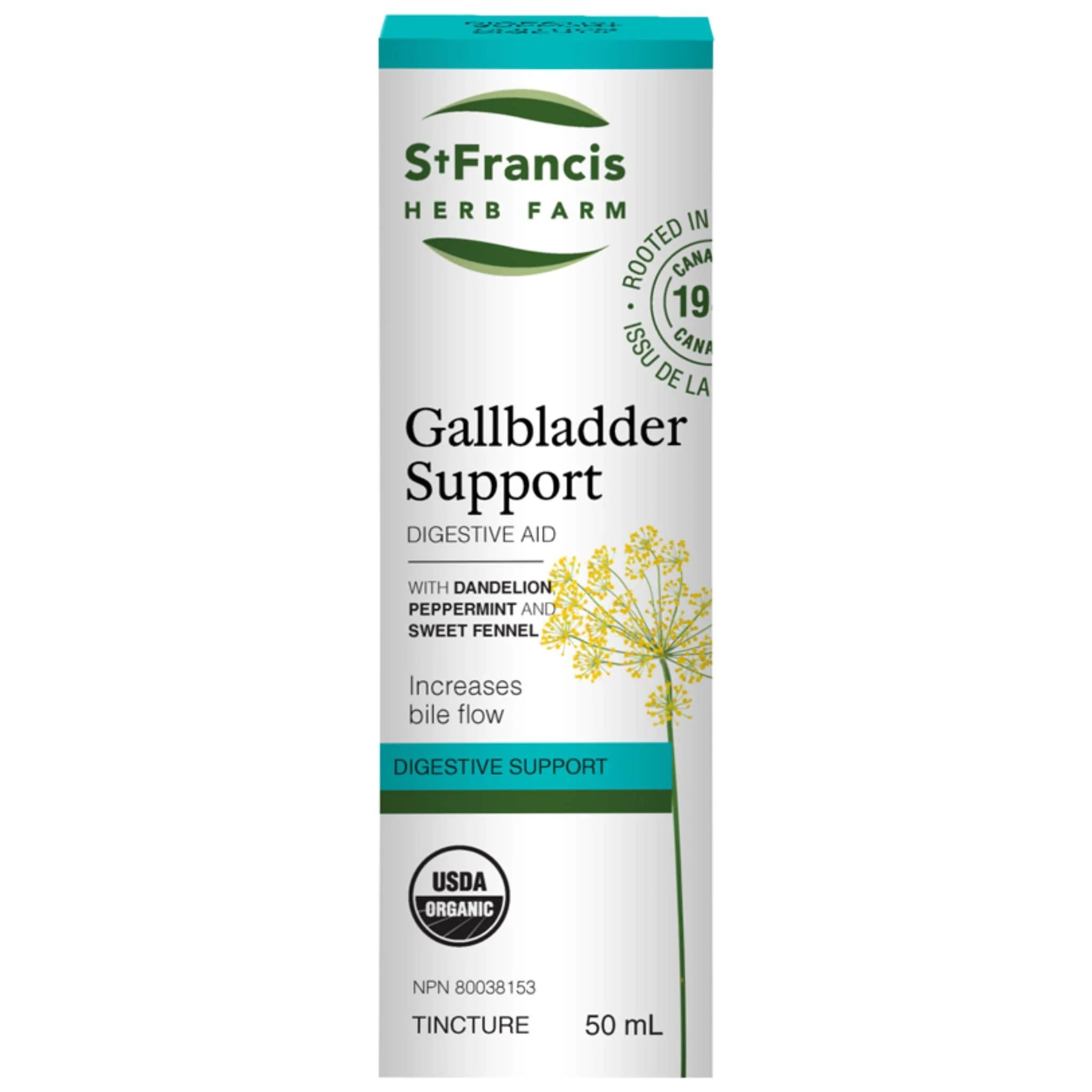 St.Francis Gallbladder Support, Increases Bile Flow, 50ml