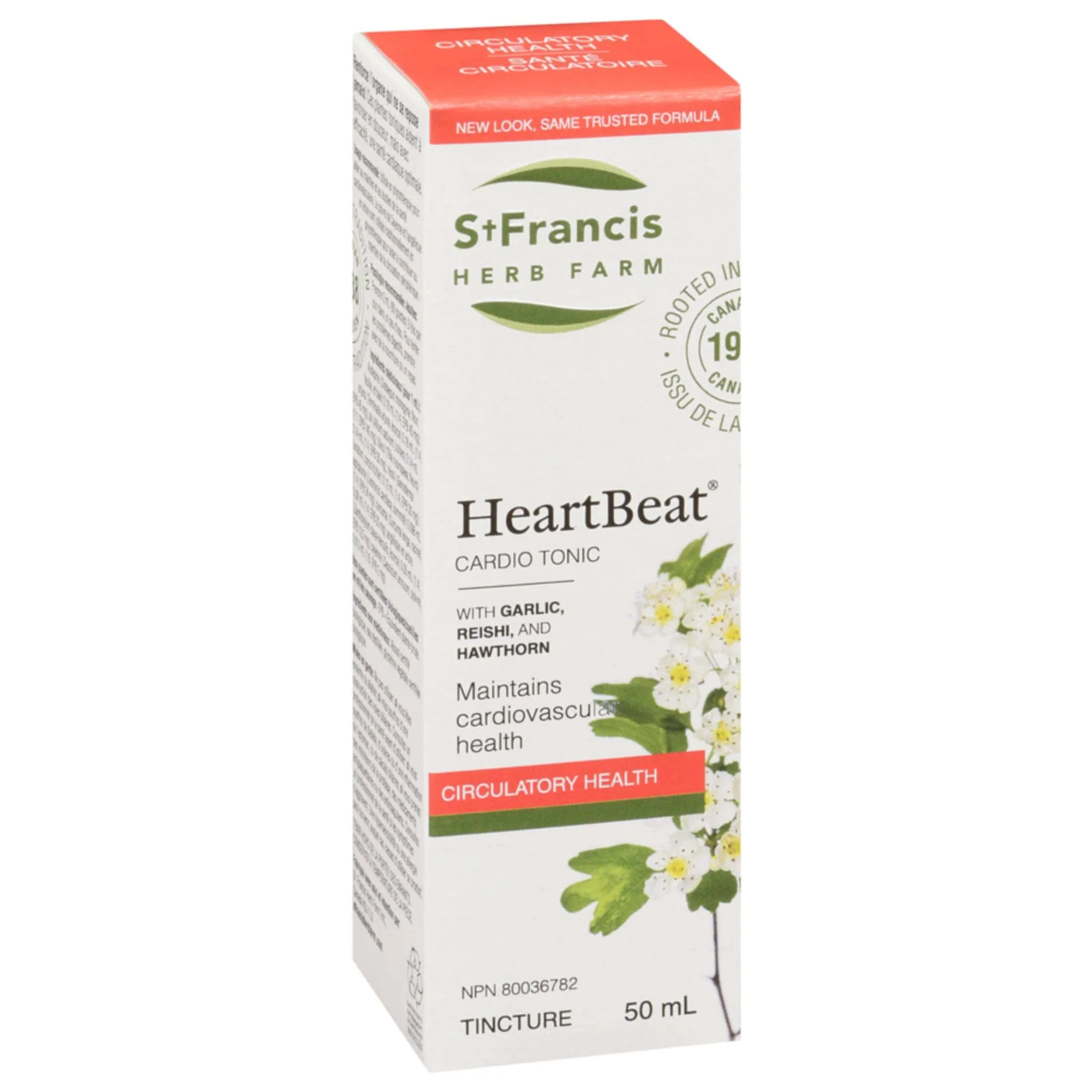 St.Francis HeartBeat, Cardio Tonic with Garlic, Reishi and Hawthorn, 50ml - Image 2