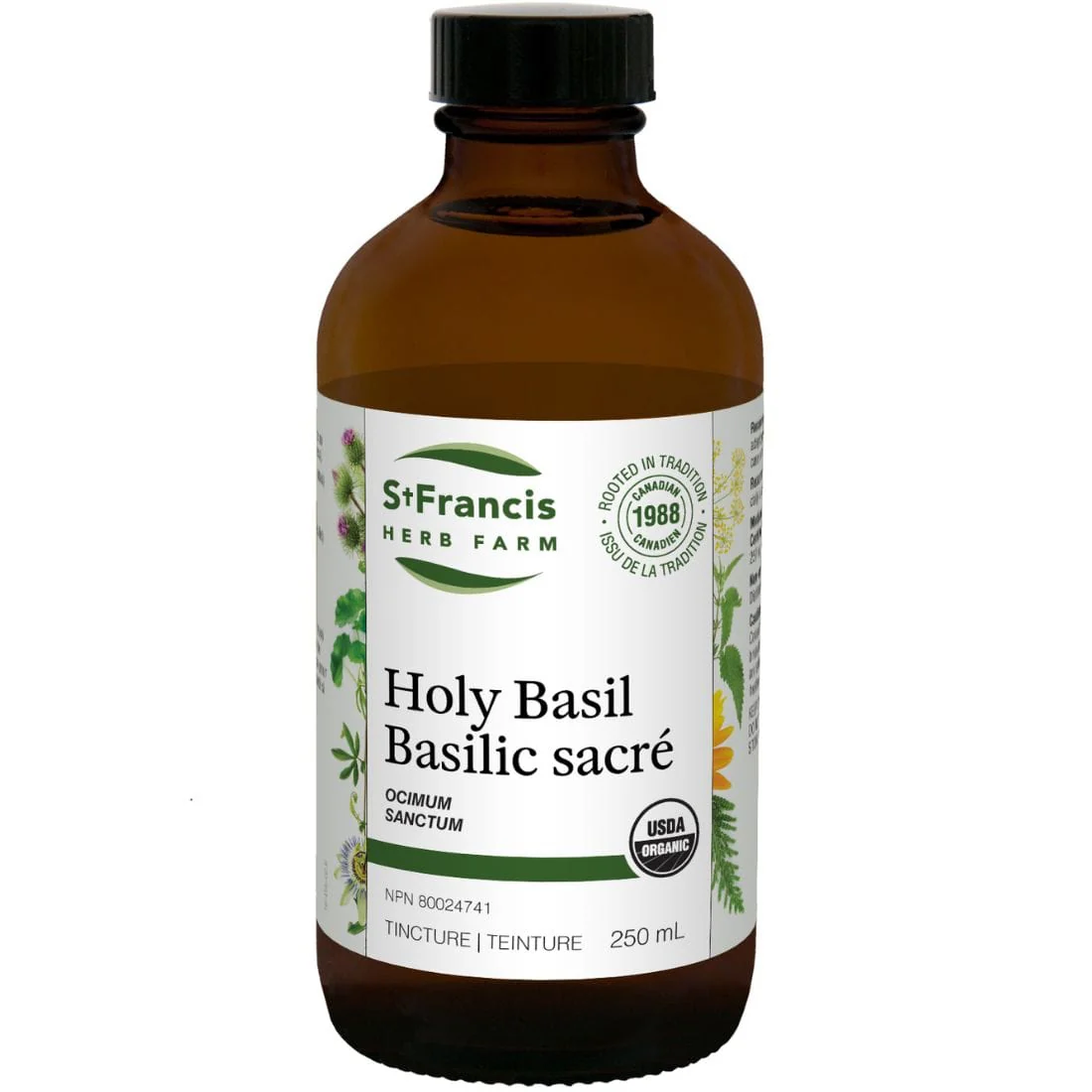St. Francis Holy Basil Liquid Supplement - Image 4