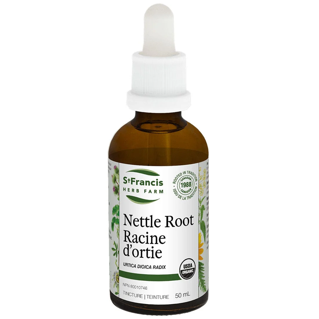 St. Francis Nettle Root Liquid, For Symptoms of BPH Including Difficulty urinating, Excessive night urination, Painful urination