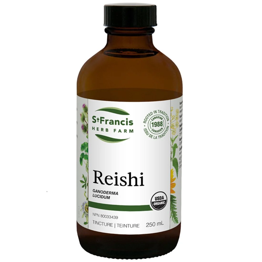 St. Francis Reishi Mushroom Liquid - Image 4