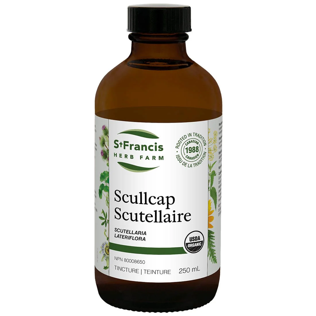 St. Francis Scullcap Liquid Supplement - Image 4