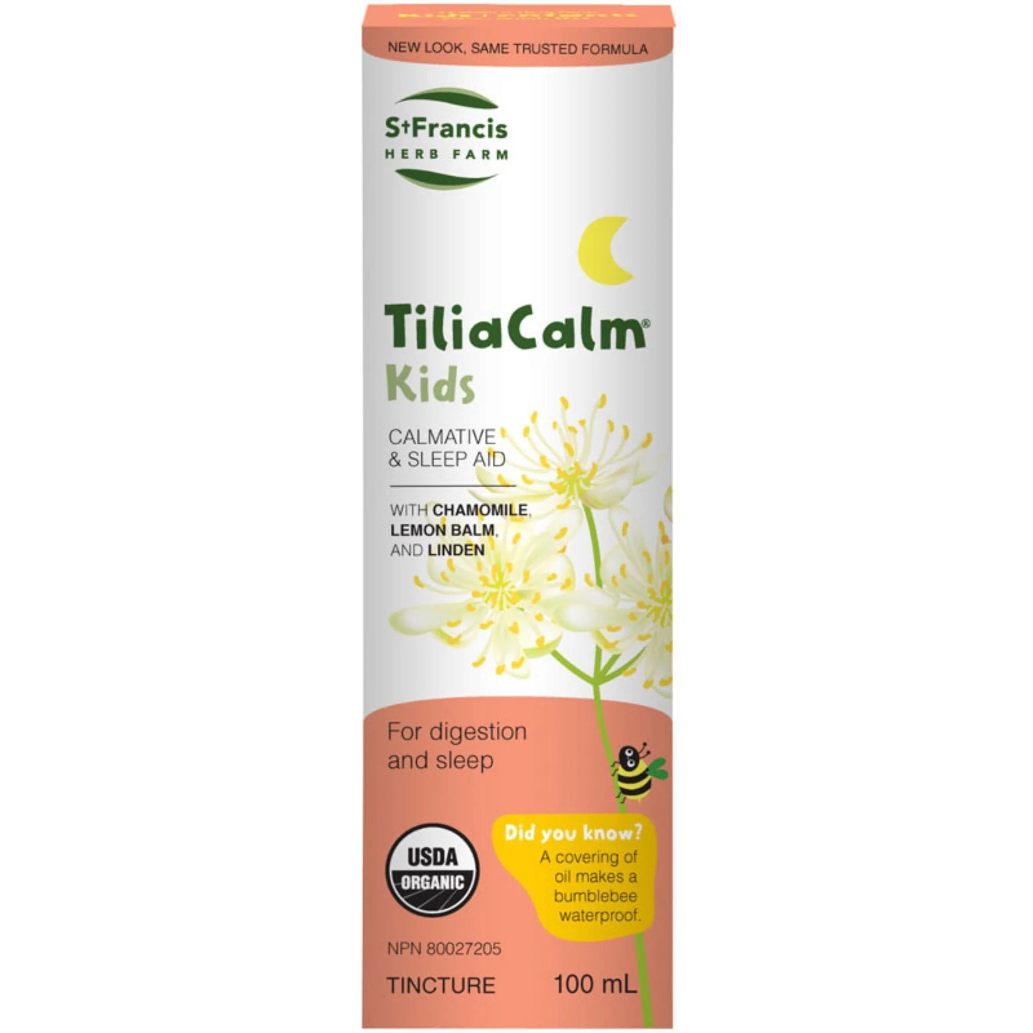 St. Francis Tiliacalm For Kids, Calm and Sleep Aid CLEARANCE PRICING - Image 2