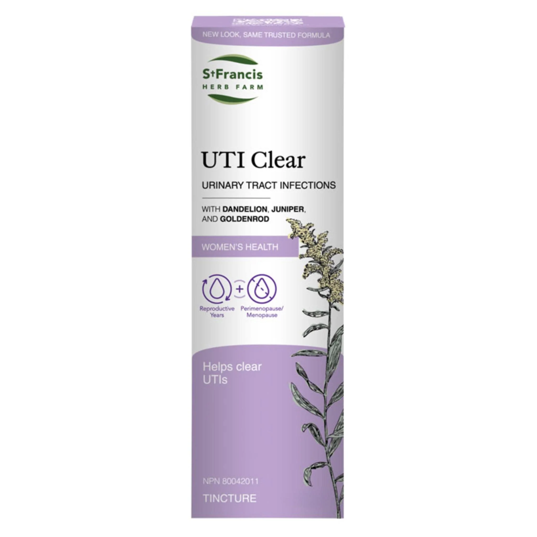 St.Francis UTI Clear, Helps Clear UTIs, Supports Urinary Health, Prevents Urinary Stones, 50ml