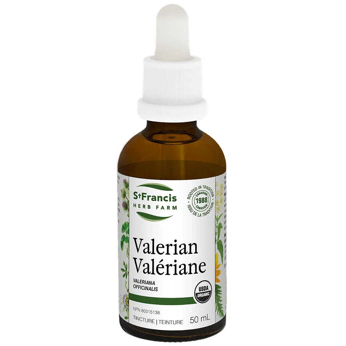 St. Francis Valerian Liquid, Supports Individuals with Insomnia, Anxiety, Restlessness and Sleeping Disorders - Image 2
