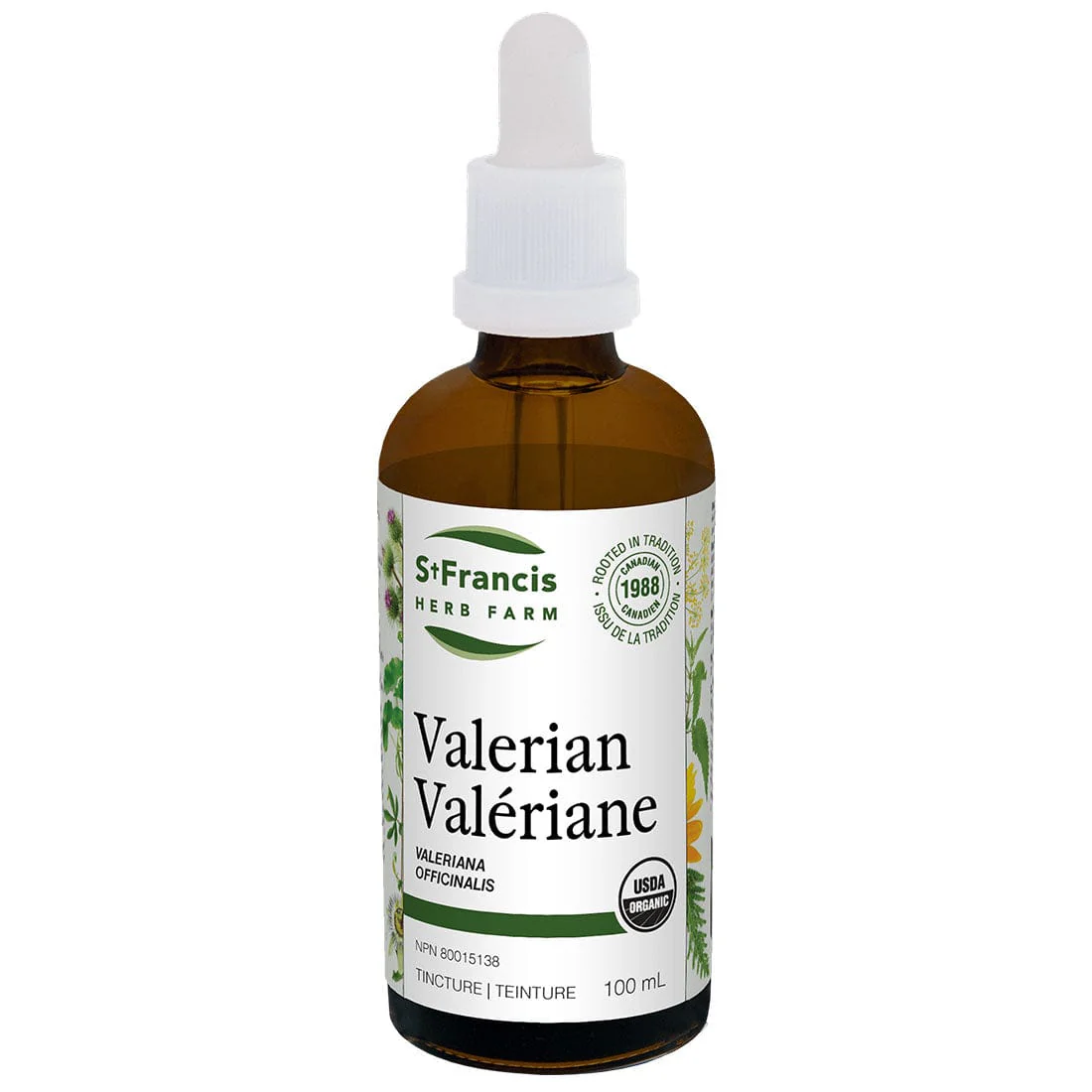 St. Francis Valerian Liquid, Supports Individuals with Insomnia, Anxiety, Restlessness and Sleeping Disorders - Image 3