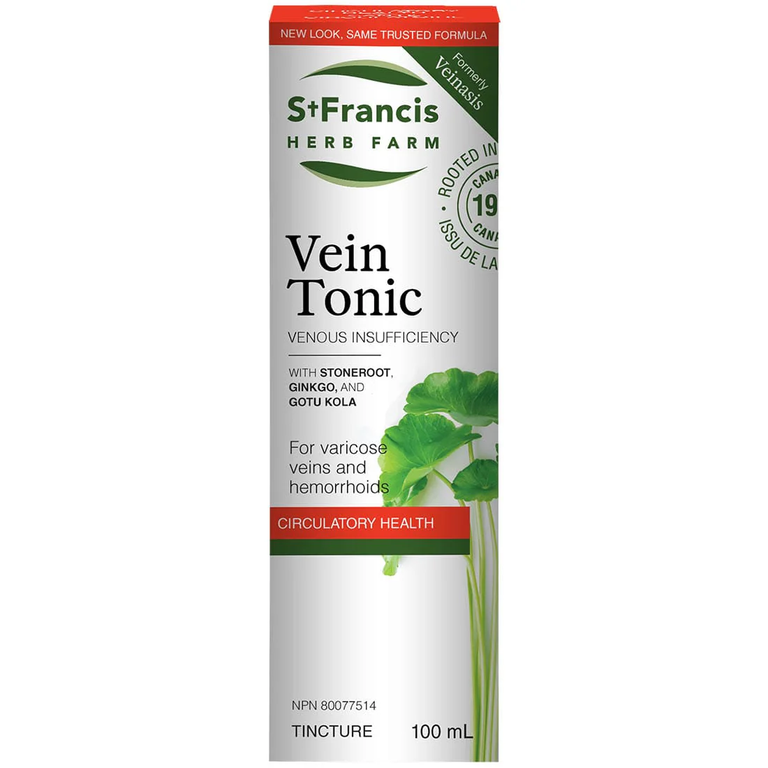 St. Francis Vein Tonic Liquid, For Varicose Veins, Chronic Venous Insufficiency and Overall Vein Health - Image 3