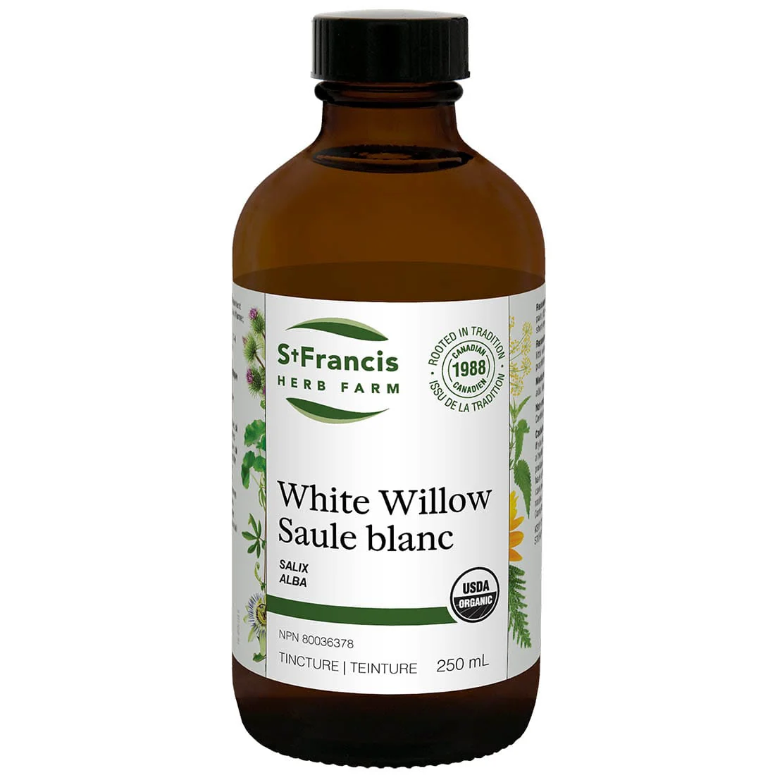 St. Francis White Willow Liquid Tincture - Image 4