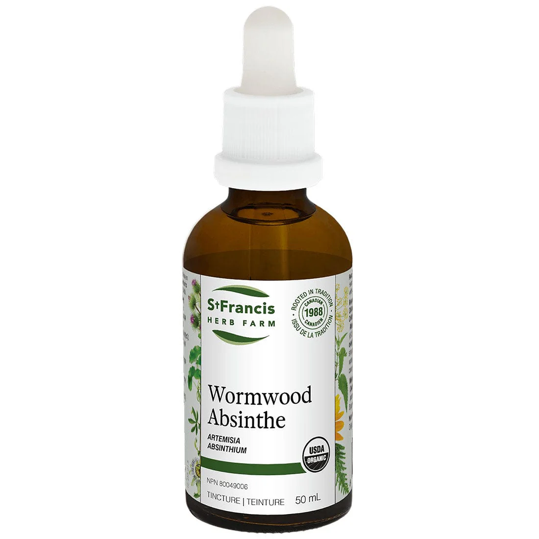 St. Francis Wormwood Liquid Tincture