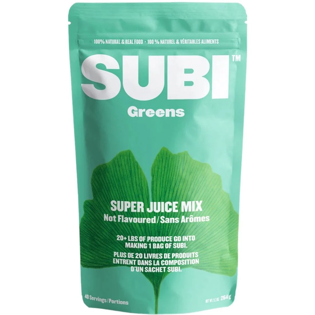SUBI Greens Super Juice Mix, One Scoop Superfood, 100% of Your Daily Vegetable Needs, 40 Servings - Image 4