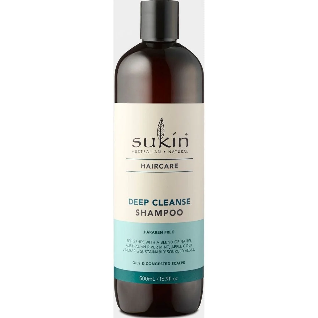 Sukin Deep Cleanse Shampoo, 500 ml