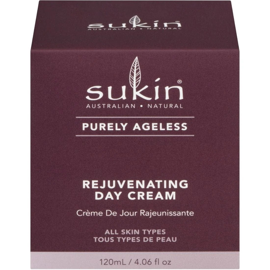 Sukin Purely Ageless Rejuvenating Day Cream, 120 ml