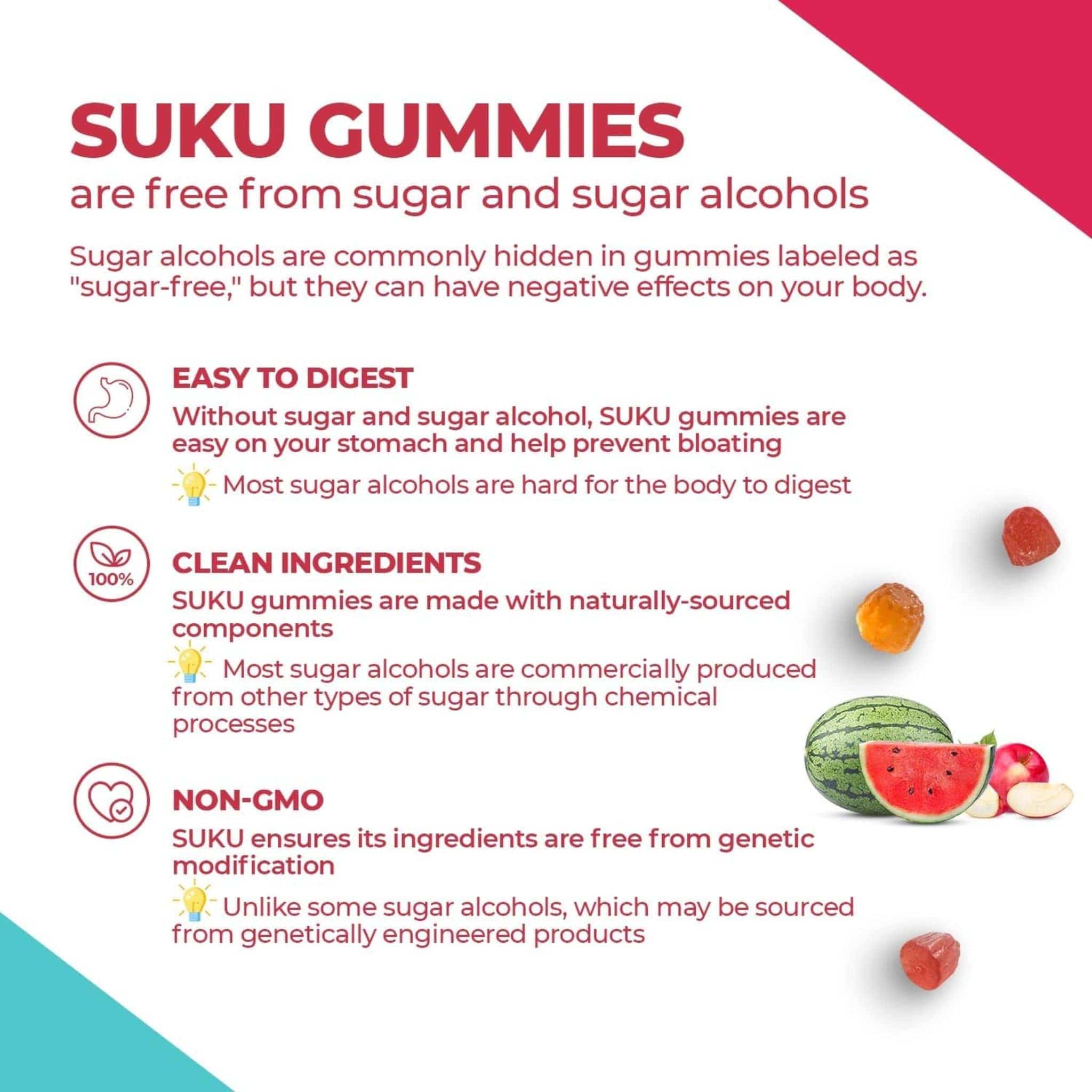 Suku Vitamins Complete Kids Gummy Multivitamin (with fiber), 60 Gummies - Image 9