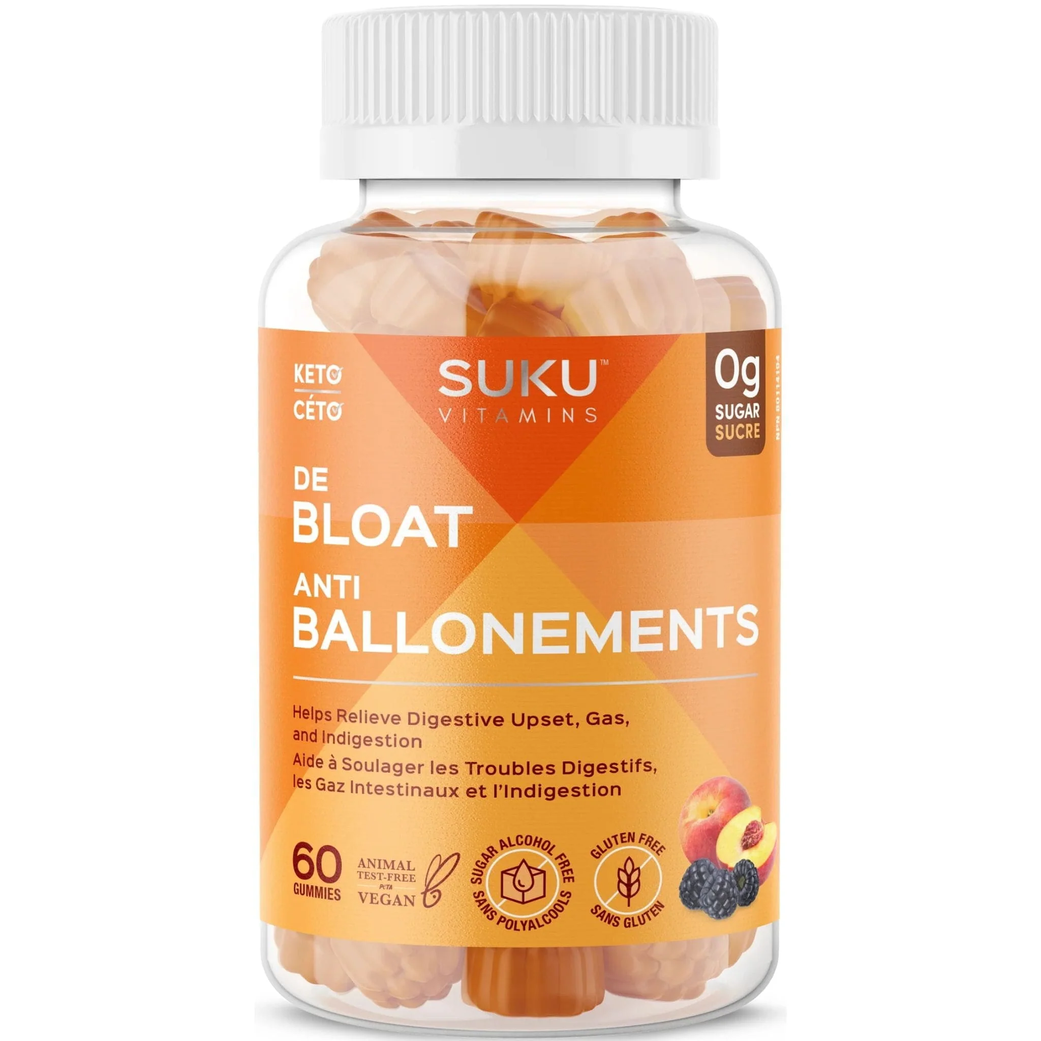 Suku Vitamins Debloat, 60 Gummies - Image 2
