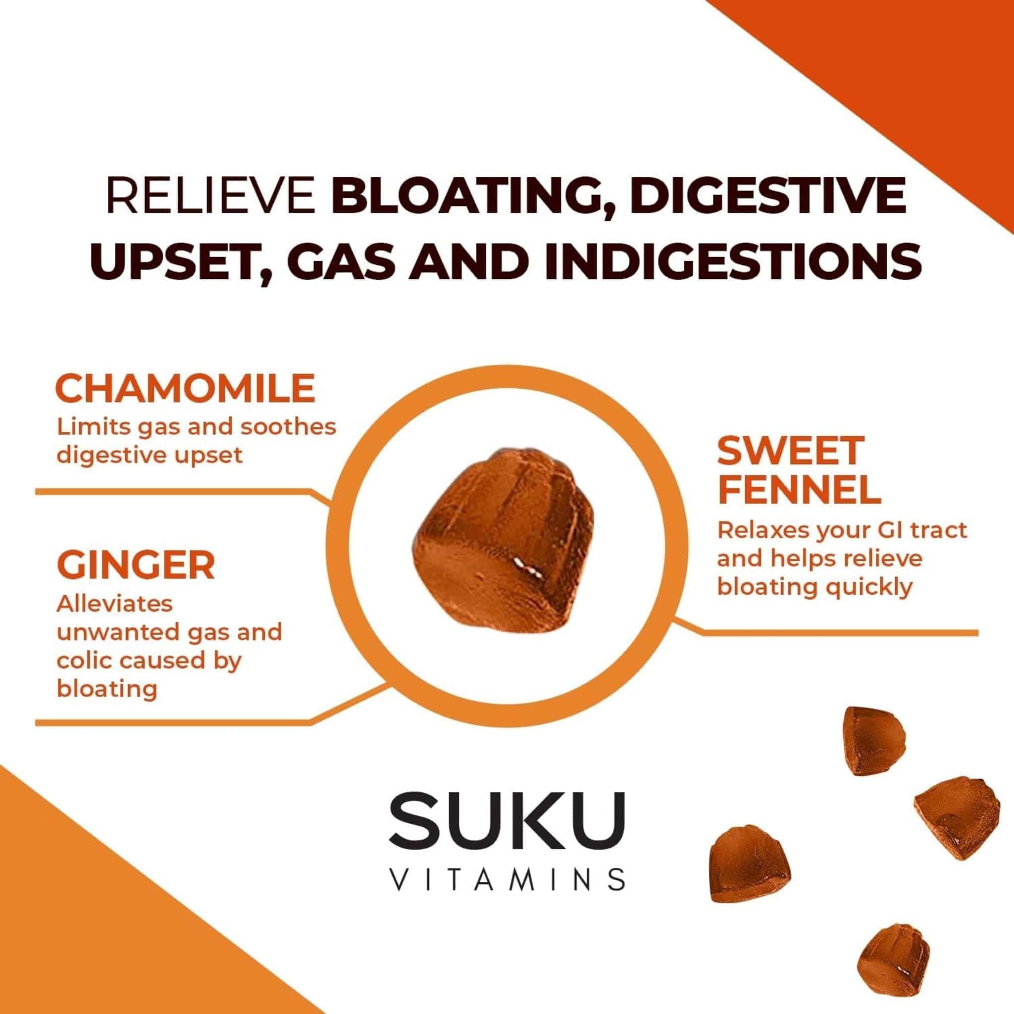 Suku Vitamins Debloat, 60 Gummies - Image 7
