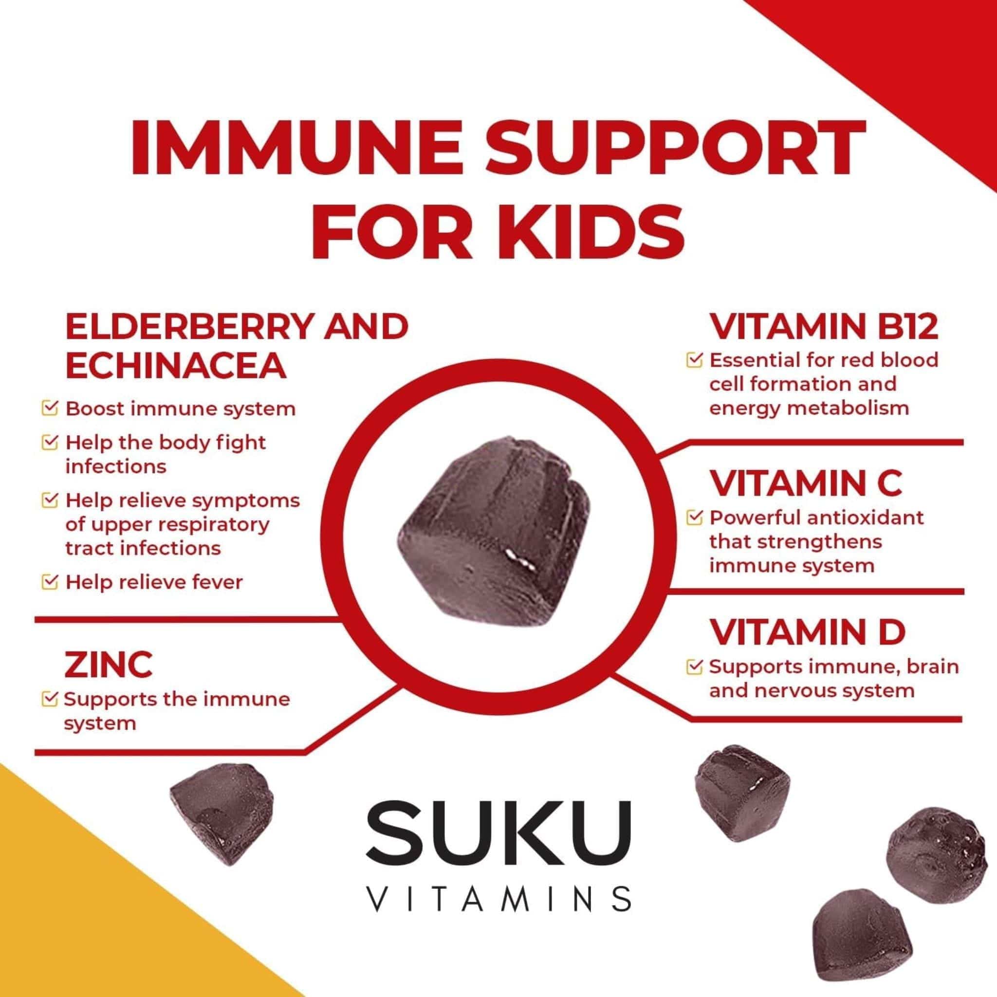 SUKU Vitamins Kids Super Immunity, 60 Gummies - Image 6