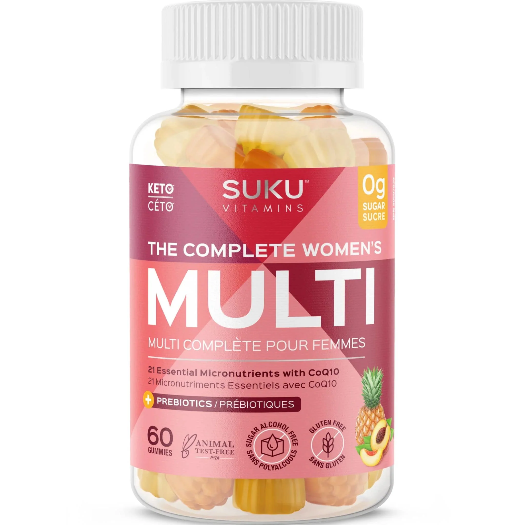 Suku Vitamins The Complete Women's Multivitamin, 60 Gummies (NEW!) - Image 2