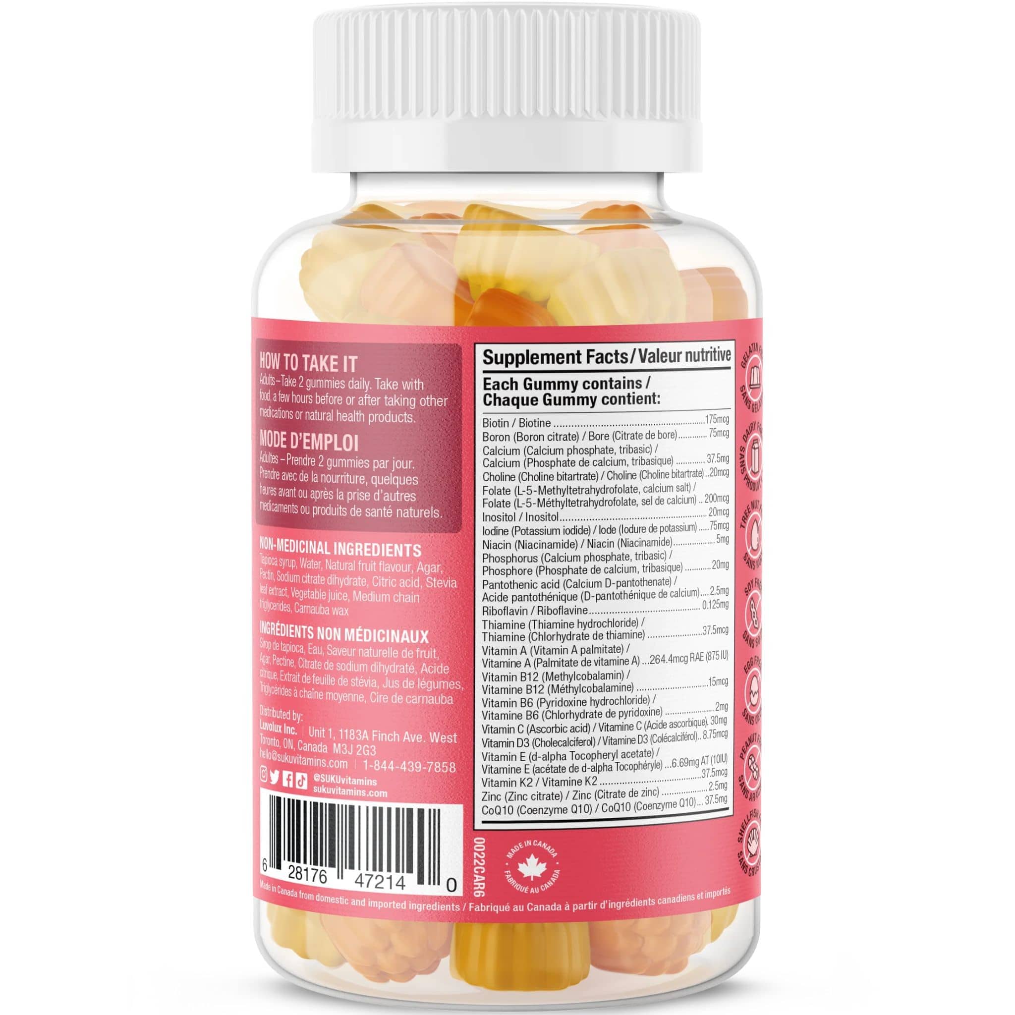 Suku Vitamins The Complete Women's Multivitamin, 60 Gummies (NEW!) - Image 3