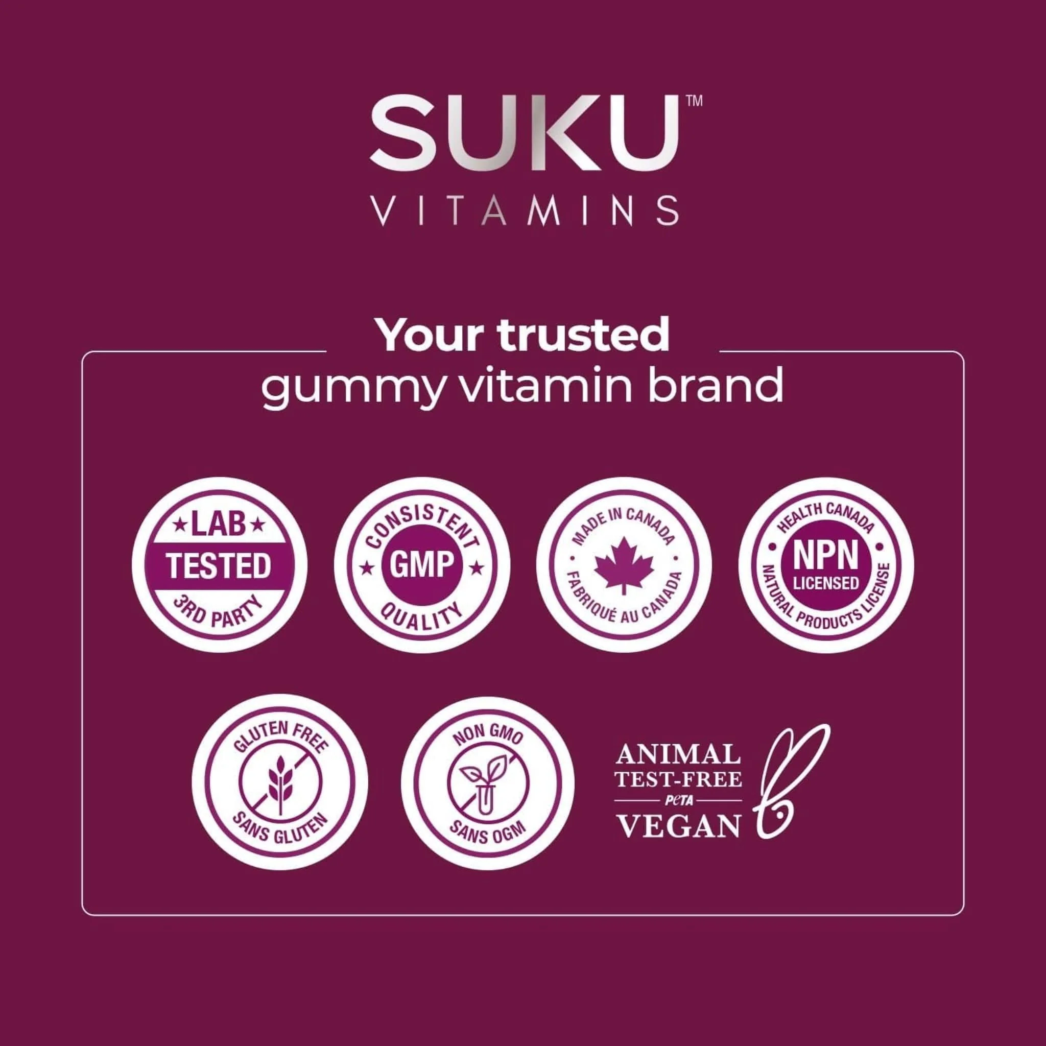 SUKU Vitamins Ultimate Immunity, 60 Gummies - Image 8