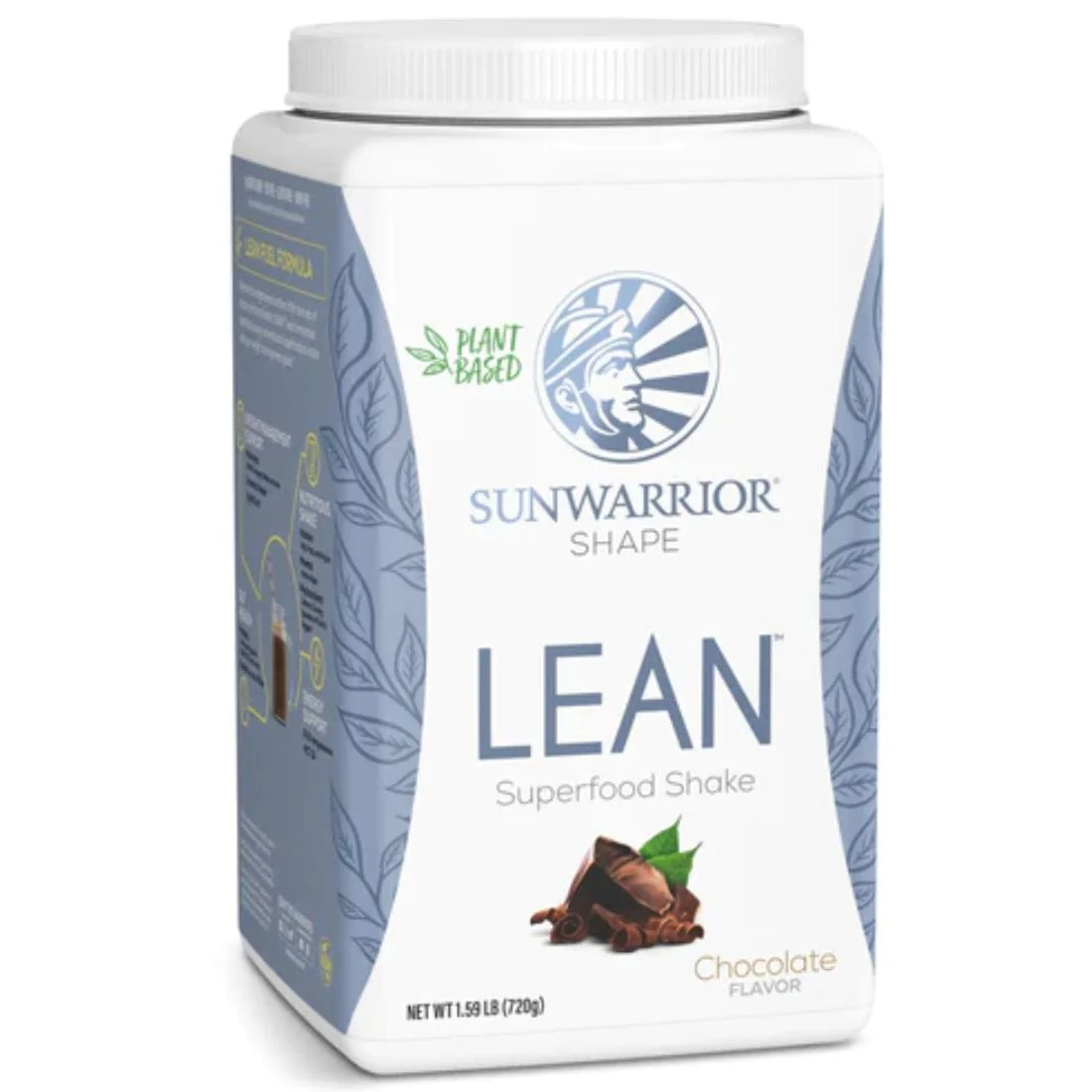 Sun Warrior Protein Lean Superfood Protein Shake (Formerly Lean Meal Illumin8), 720g