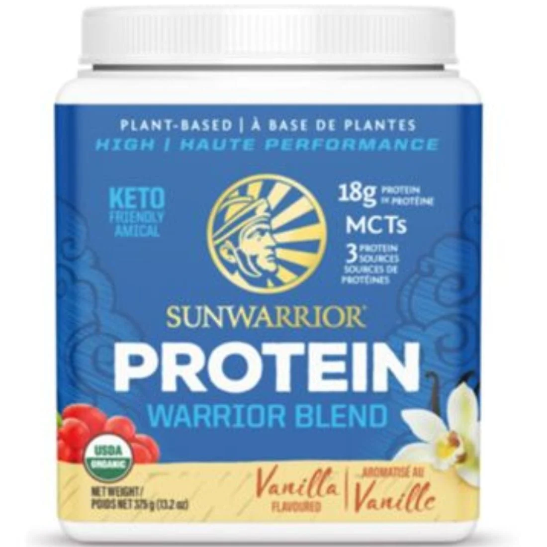 Sun Warrior Protein Warrior Blend Protein, Pea, Hemp and Goji Berry Protein with MCTs, Raw Vegan Fermented Protein - Image 6