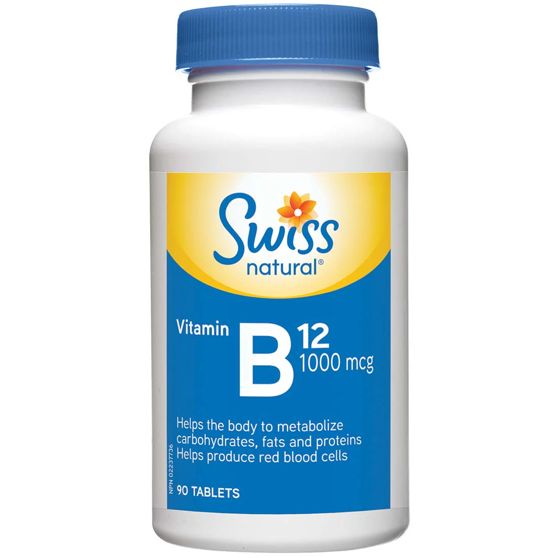 Swiss Natural Vitamin B12 1000mcg - Image 2